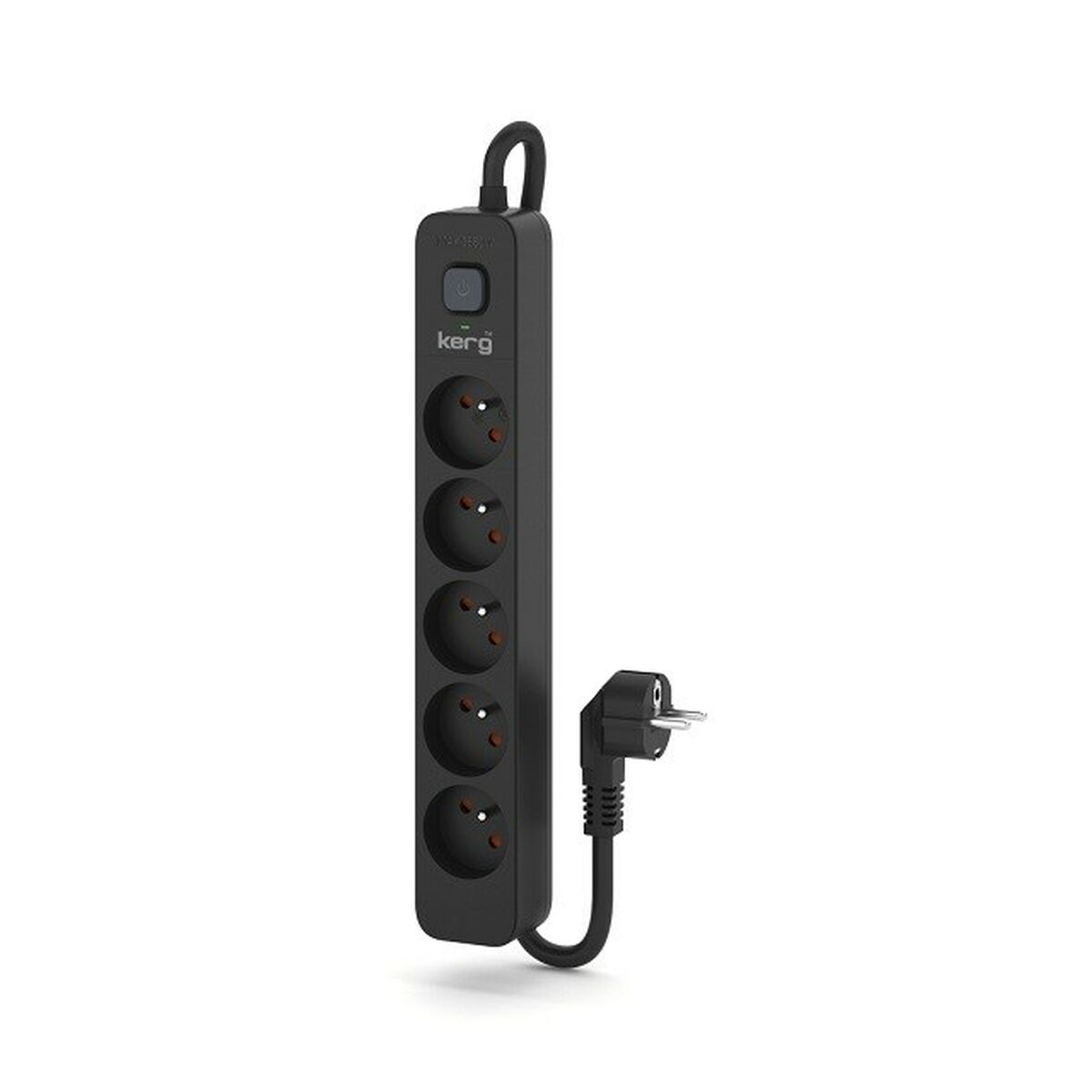 Ellist 4 Tomas-uttag med brytare Kerg M02516 (1,5 m)