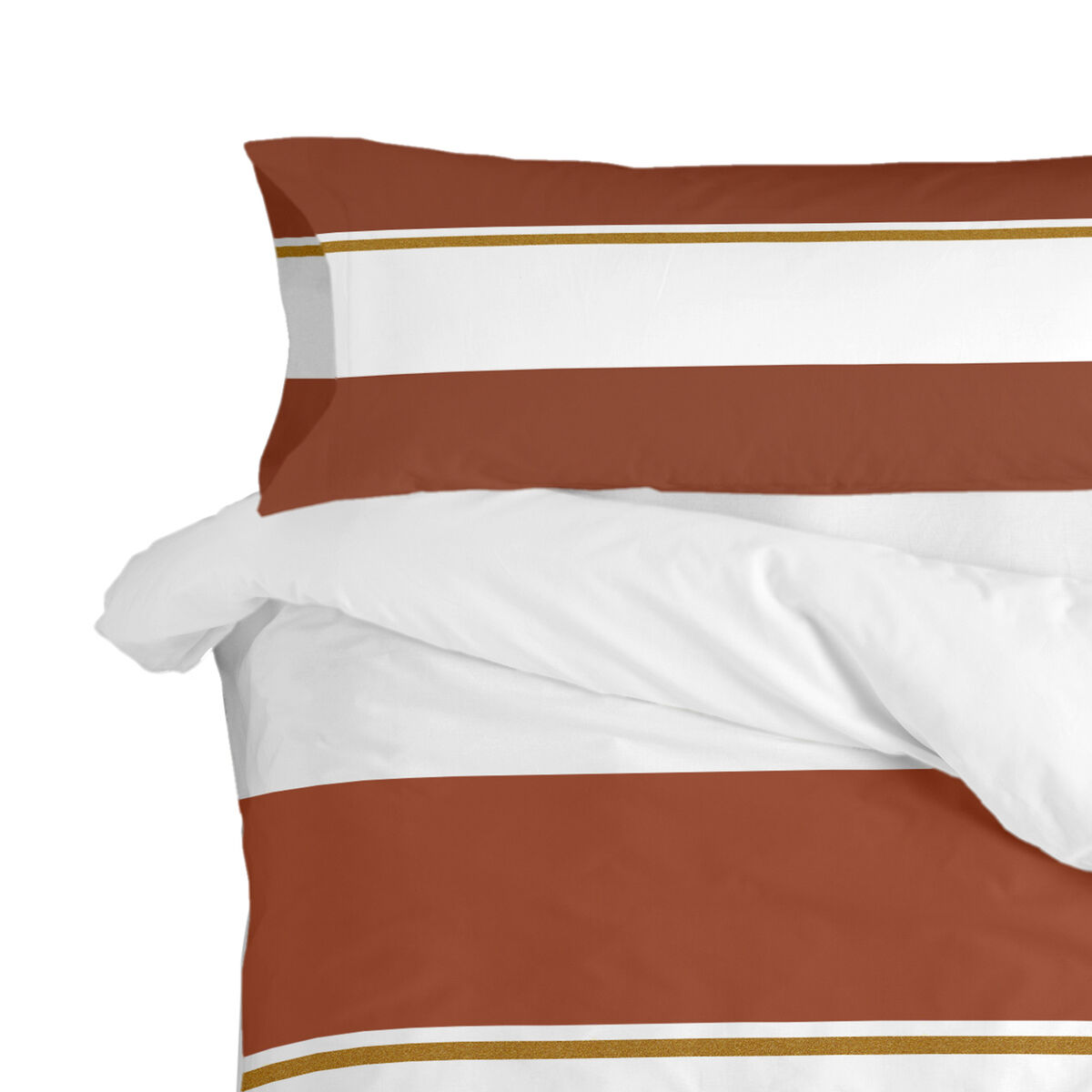 Örngott HappyFriday Blanc Golden lands Multicolour 45 x 110 cm (2 antal) - 6
