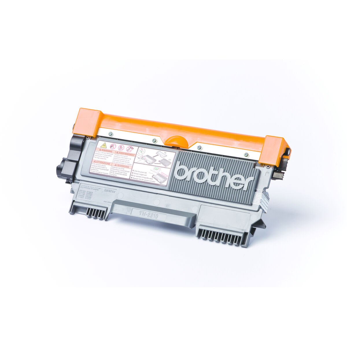 Original Toner Brother TN-2210 Svart Multicolour - 3