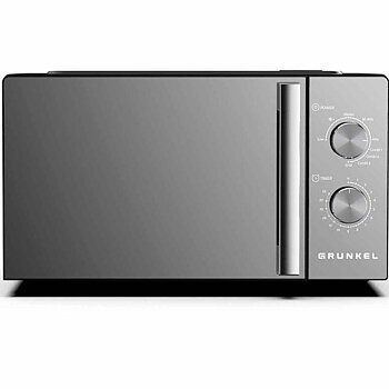 Mikrovågsugn med Grill Grunkel MWG-20ESPEJO 800 W 20 L Svart