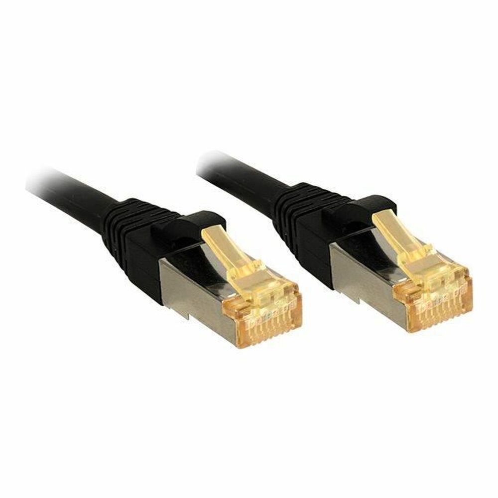 Nätkabel FTP Styv Kategori 6 LINDY Svart 3 m (1 antal)