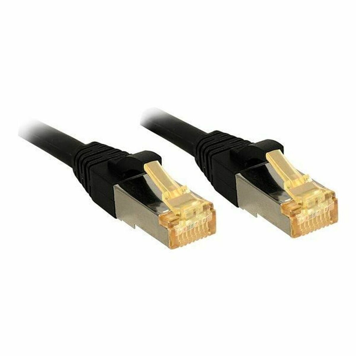 Nätkabel FTP Styv Kategori 6 LINDY Svart 3 m (1 antal) - 2