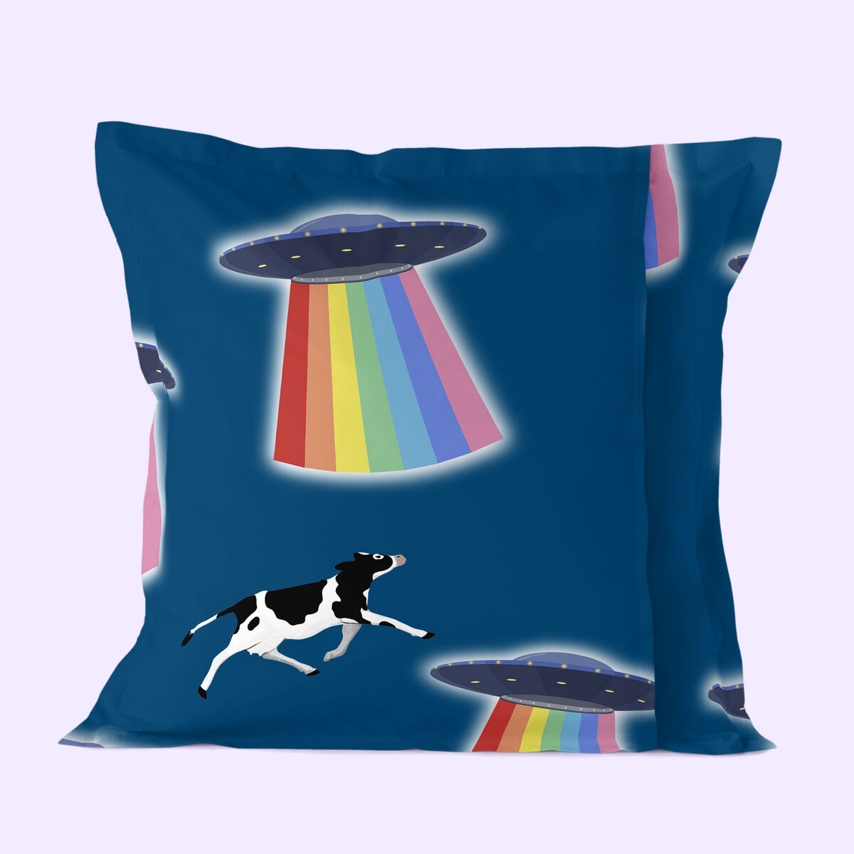 Örngott HappyFriday Aware Ovni Multicolour 60 x 60 cm - 7