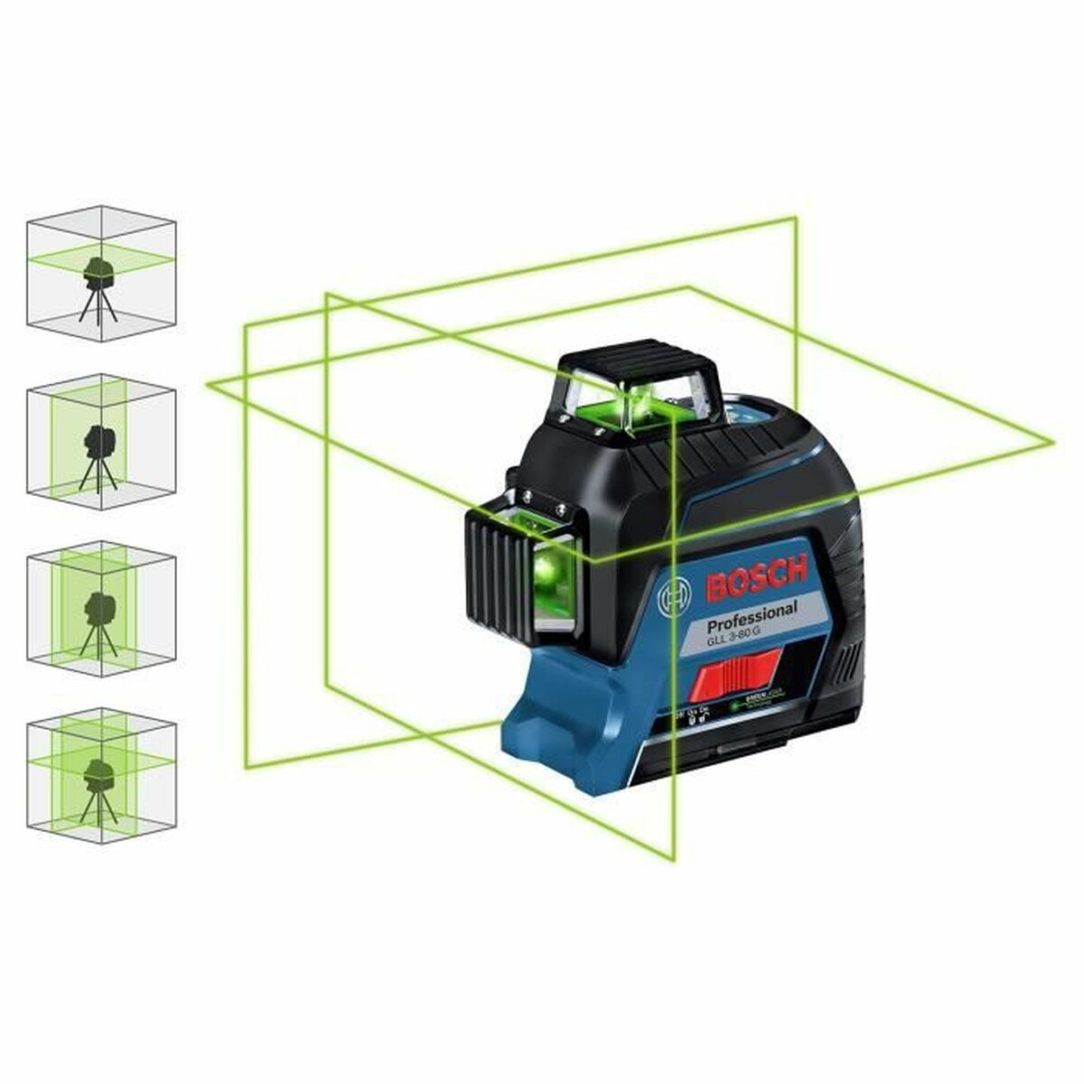 Lasernivå BOSCH GLL 3-80 G - 2