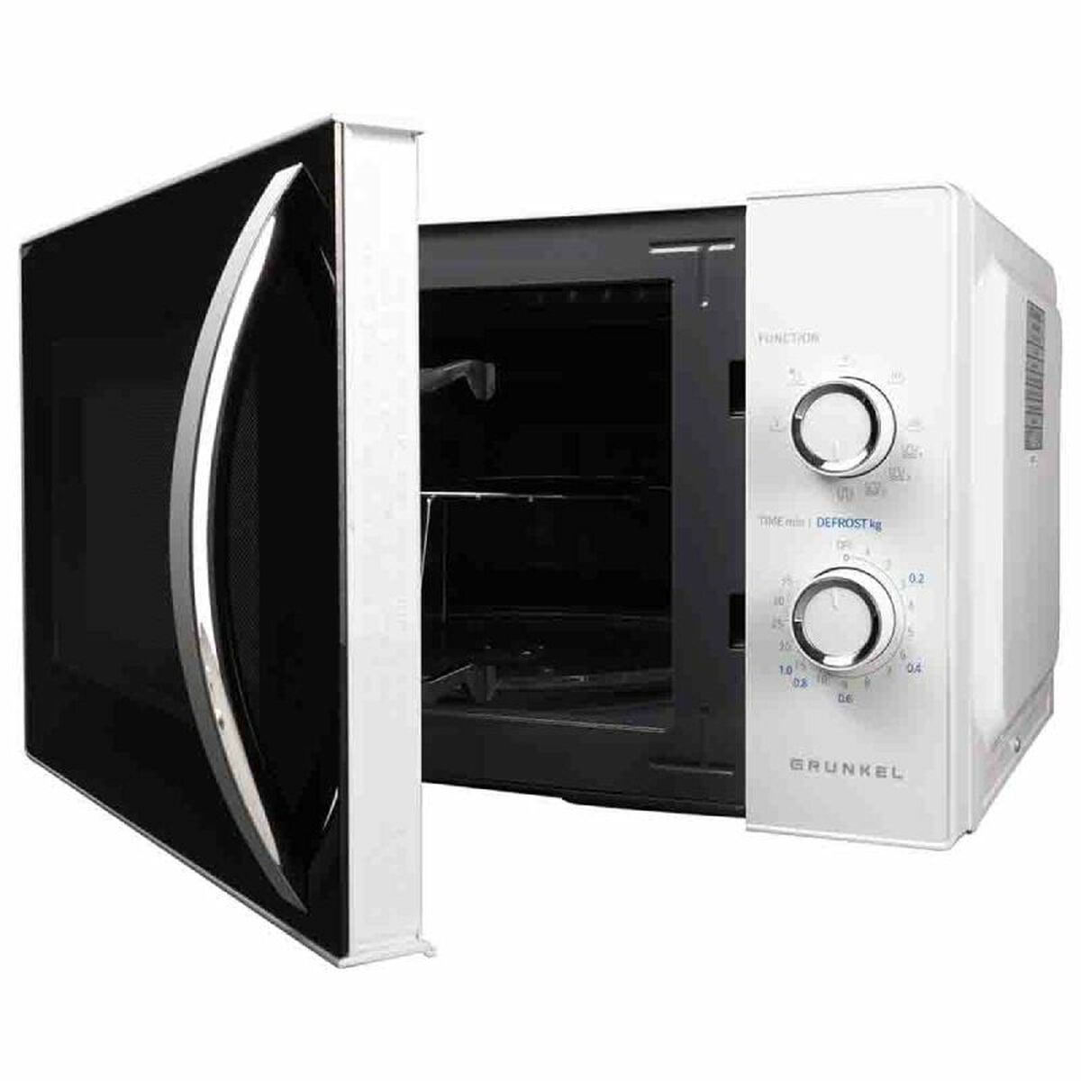 Mikrovågsugn med Grill Grunkel MWG-25MA 800 W 25 L Vit - 3