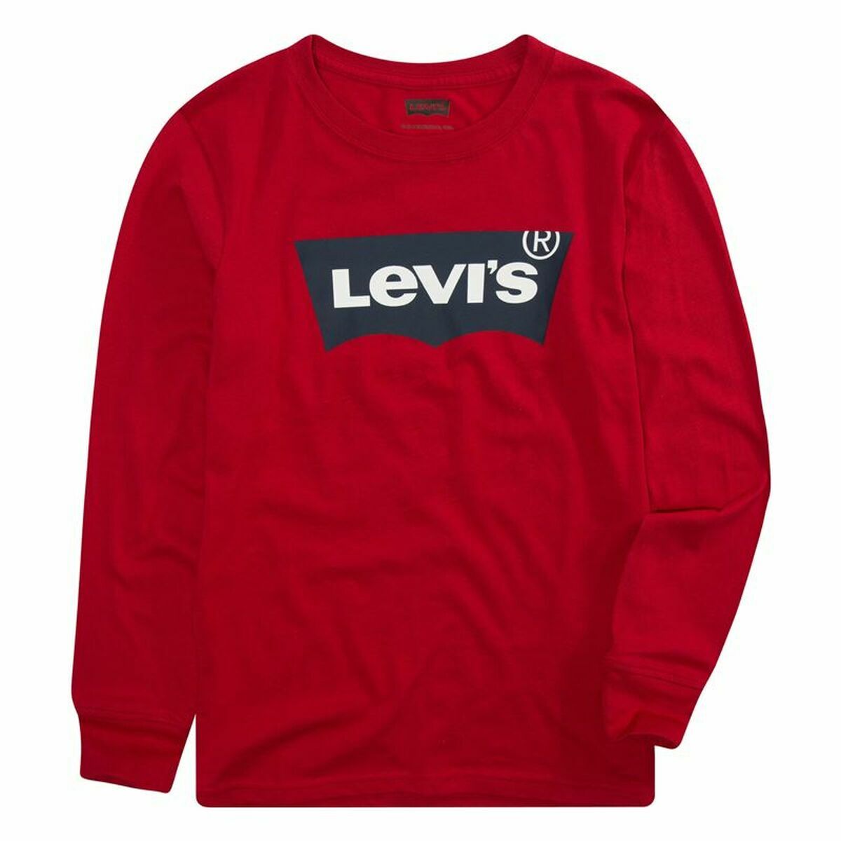Långärmad t-shirt, Barn Levi's Batwing  Röd - 4