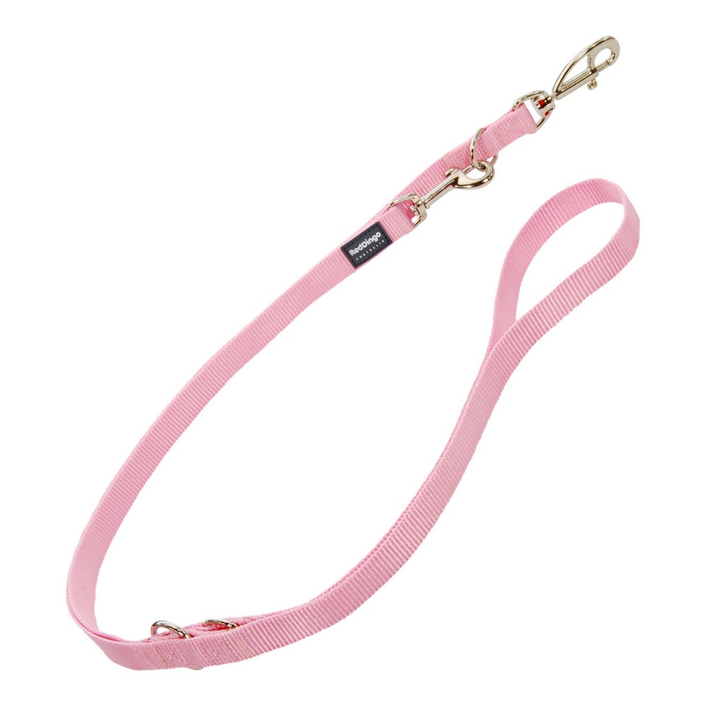DoHundkoppel Red Dingo Rosa (1,5 x 200 cm)