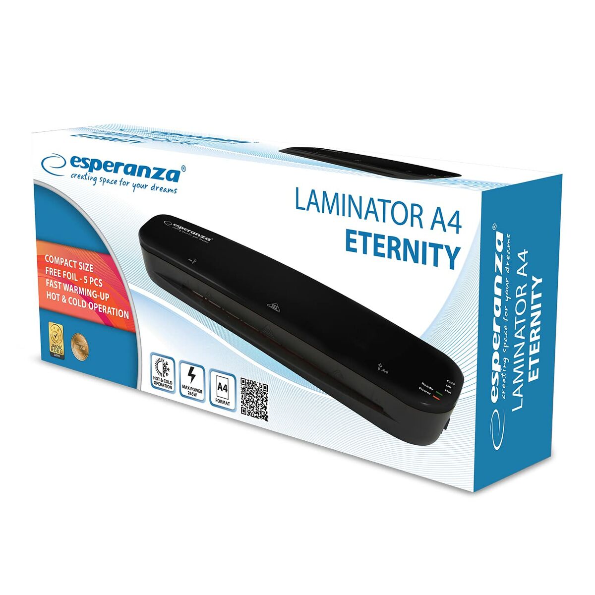 Laminator Esperanza Laminator A4 Eternity Svart - 2