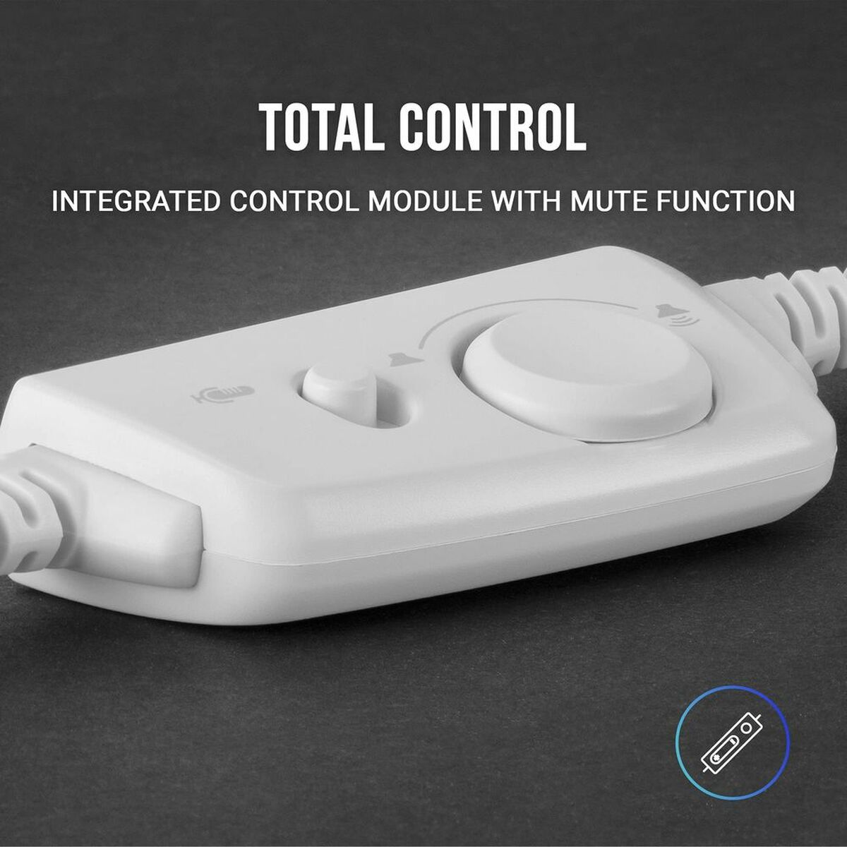 Hörlurar med mikrofon Gaming Mars Gaming MH320W LED RGB Stereo Grå - 4