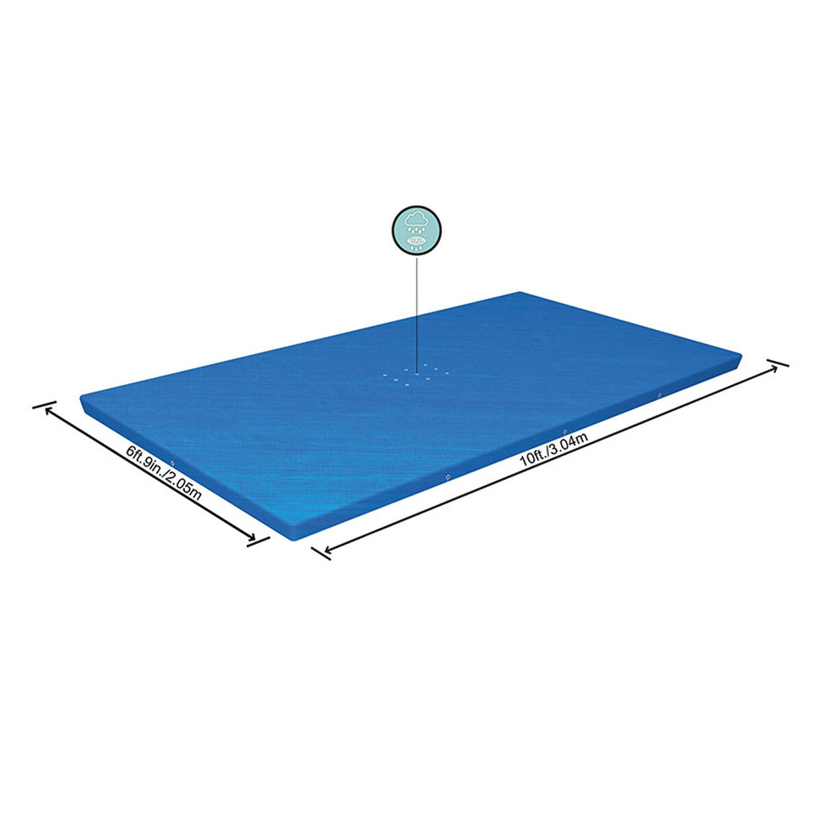 Pool Cover Bestway Blå 300 x 201 x 66 cm - 2