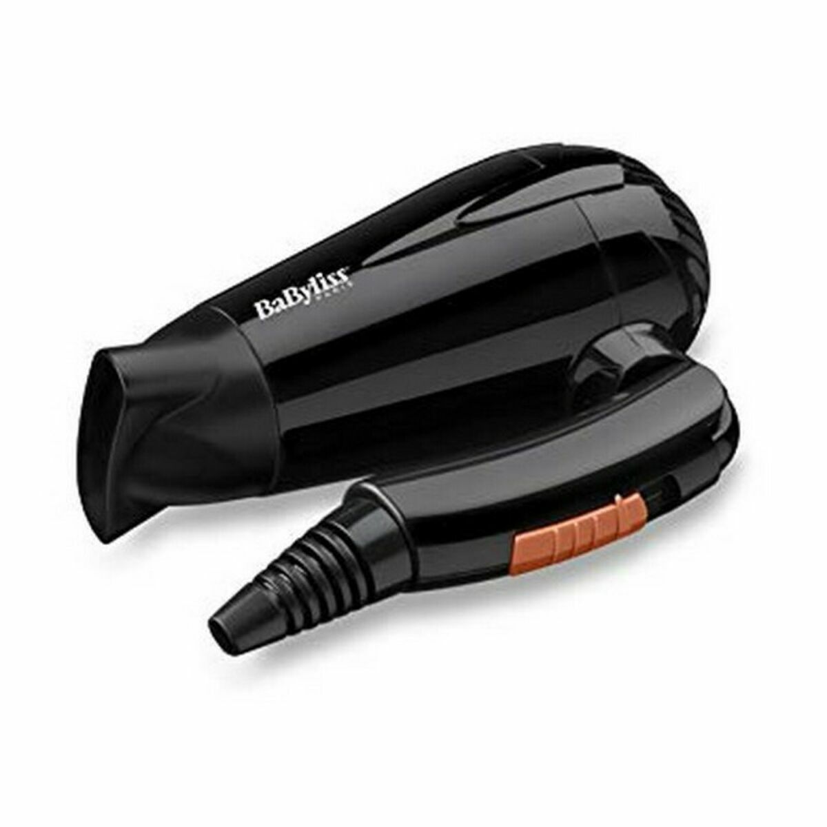 Hårtork 5344E Babyliss Travel Dry 2000 Svart 2000 W - 2