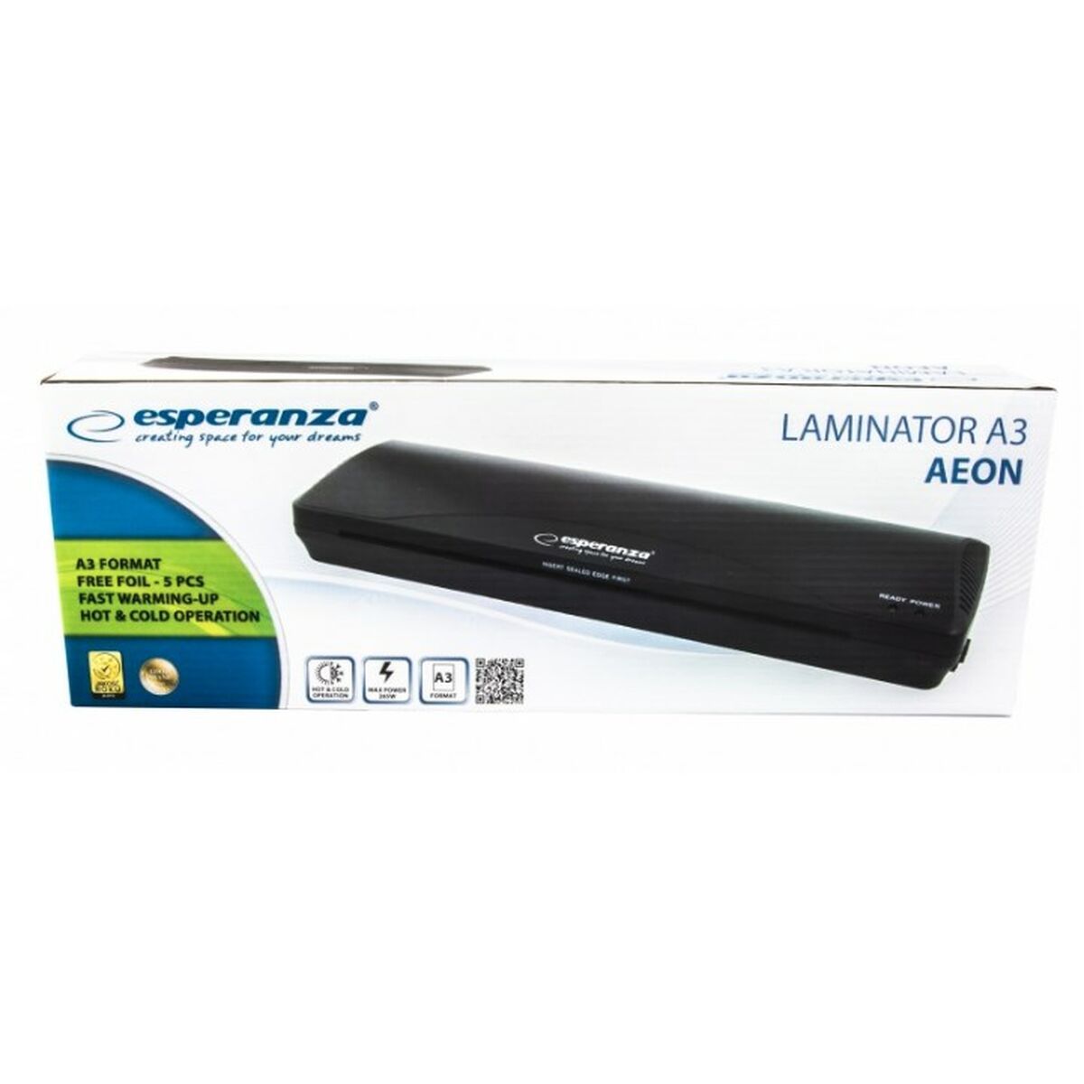 Laminator Esperanza Laminator A3 Aeon Svart - 3