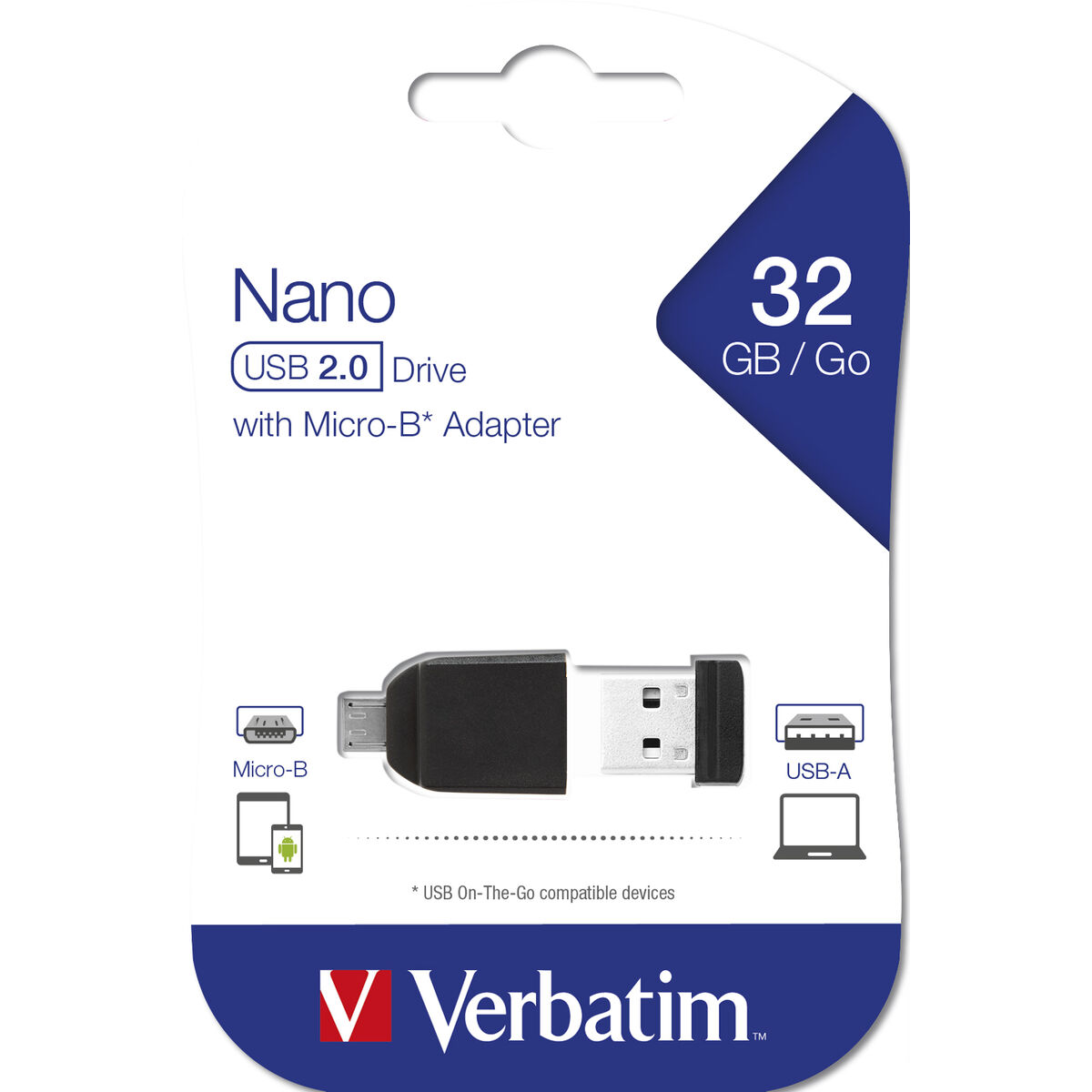 USB-minne Verbatim 49822 Svart 32 GB - 2
