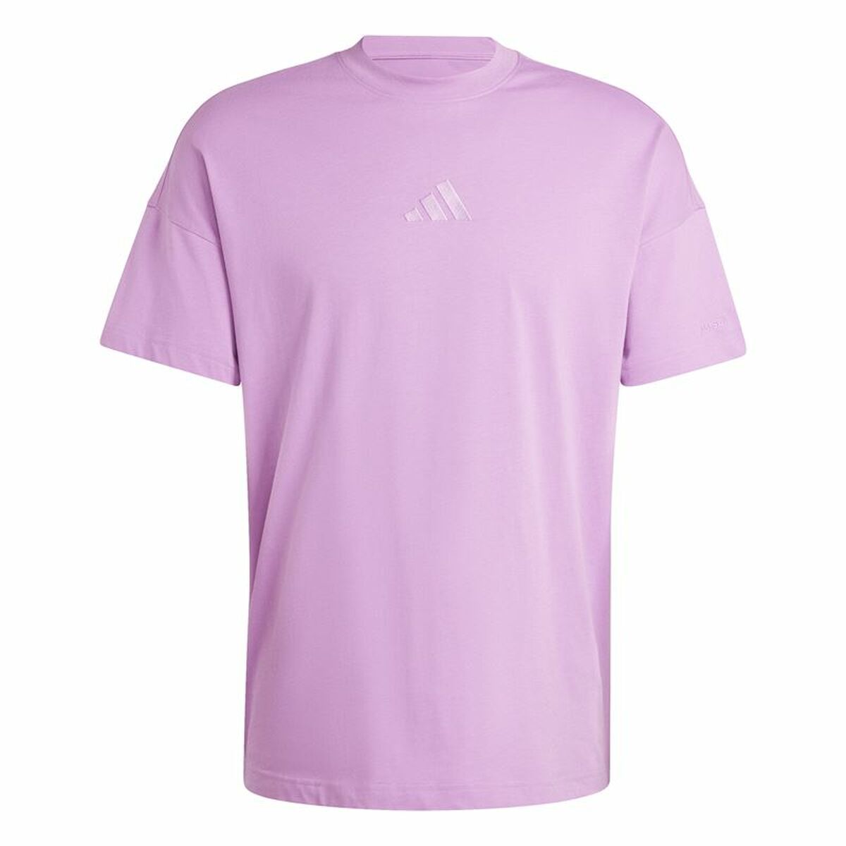 T-shirt med kortärm Herr Adidas All Szn Purpur