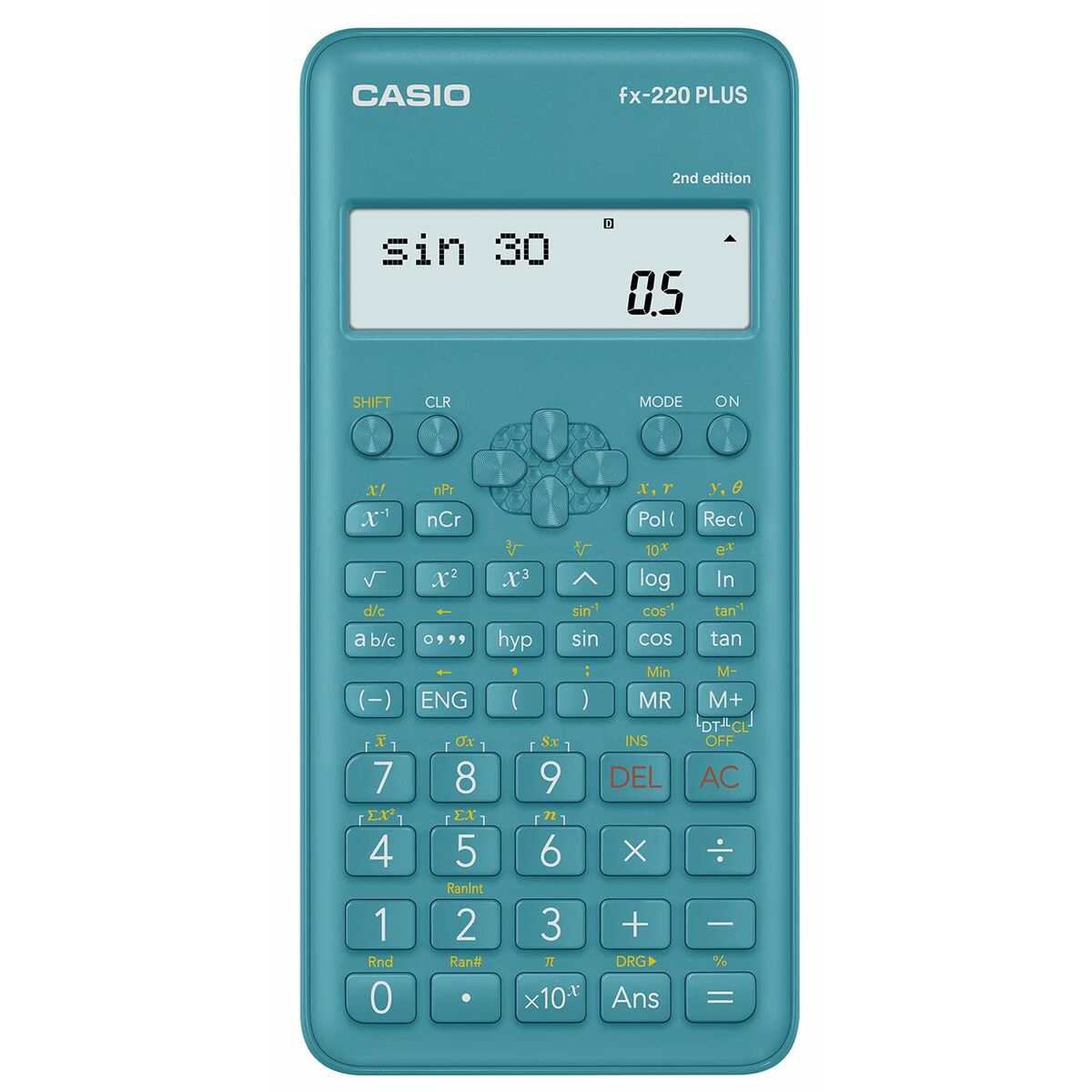 Vetenskaplig Kalkylator Casio FX-220PLUS-2-W Blå