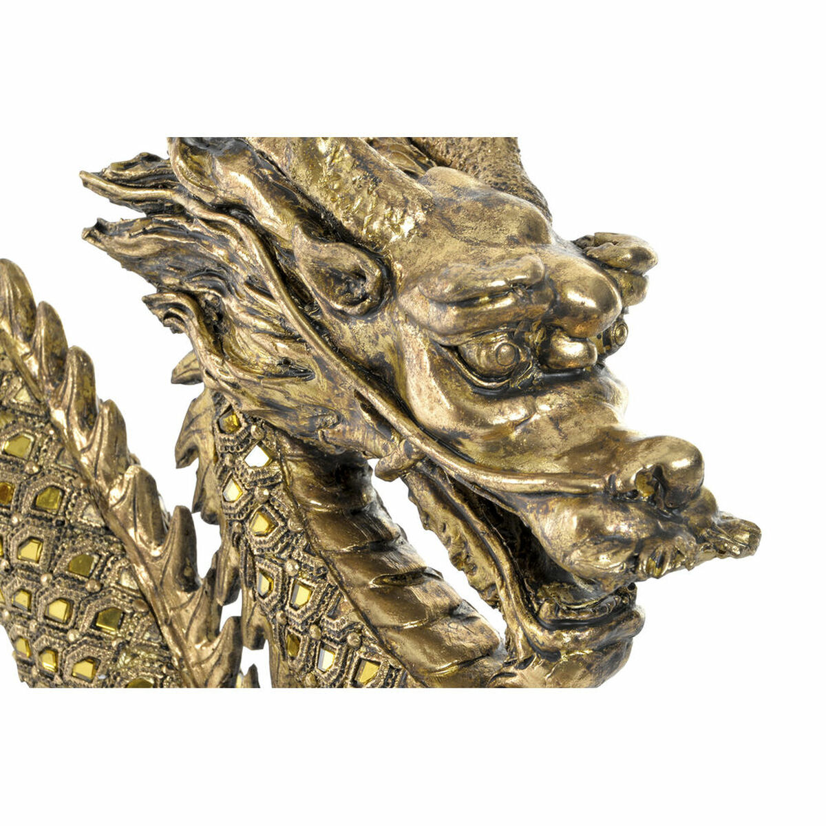 Prydnadsfigur DKD Home Decor Gyllene Orientalisk 52 x 14 x 32 cm - 4