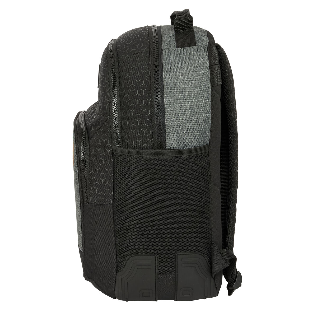 Skolryggsäck BlackFit8 Old school Svart Grå 32 x 42 x 15 cm - 3