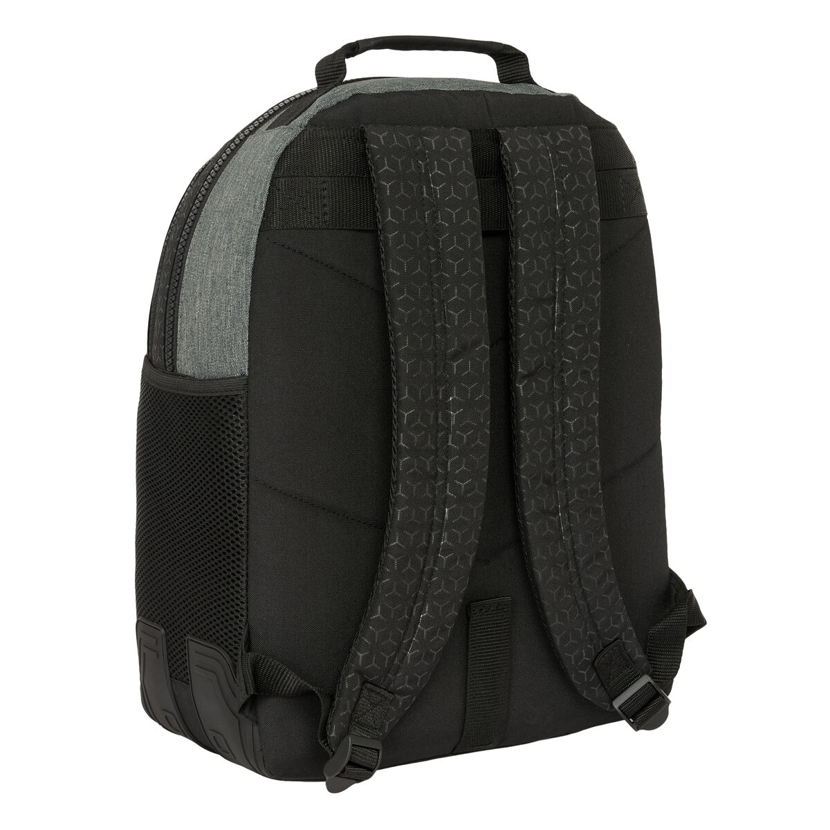 Skolryggsäck BlackFit8 Old school Svart Grå 32 x 42 x 15 cm - 2