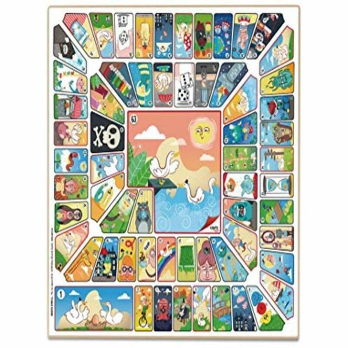 Parchís och Oca Board Cayro (40 x 40 cm) - 6