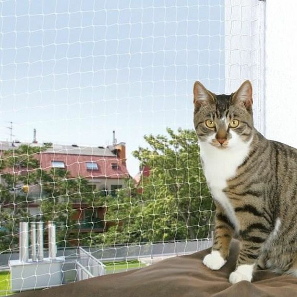 Skyddsnät för Husdjur Trixie 44333 50 x 40 x 15 cm Transparent Nylon 3 x 6 m - 2