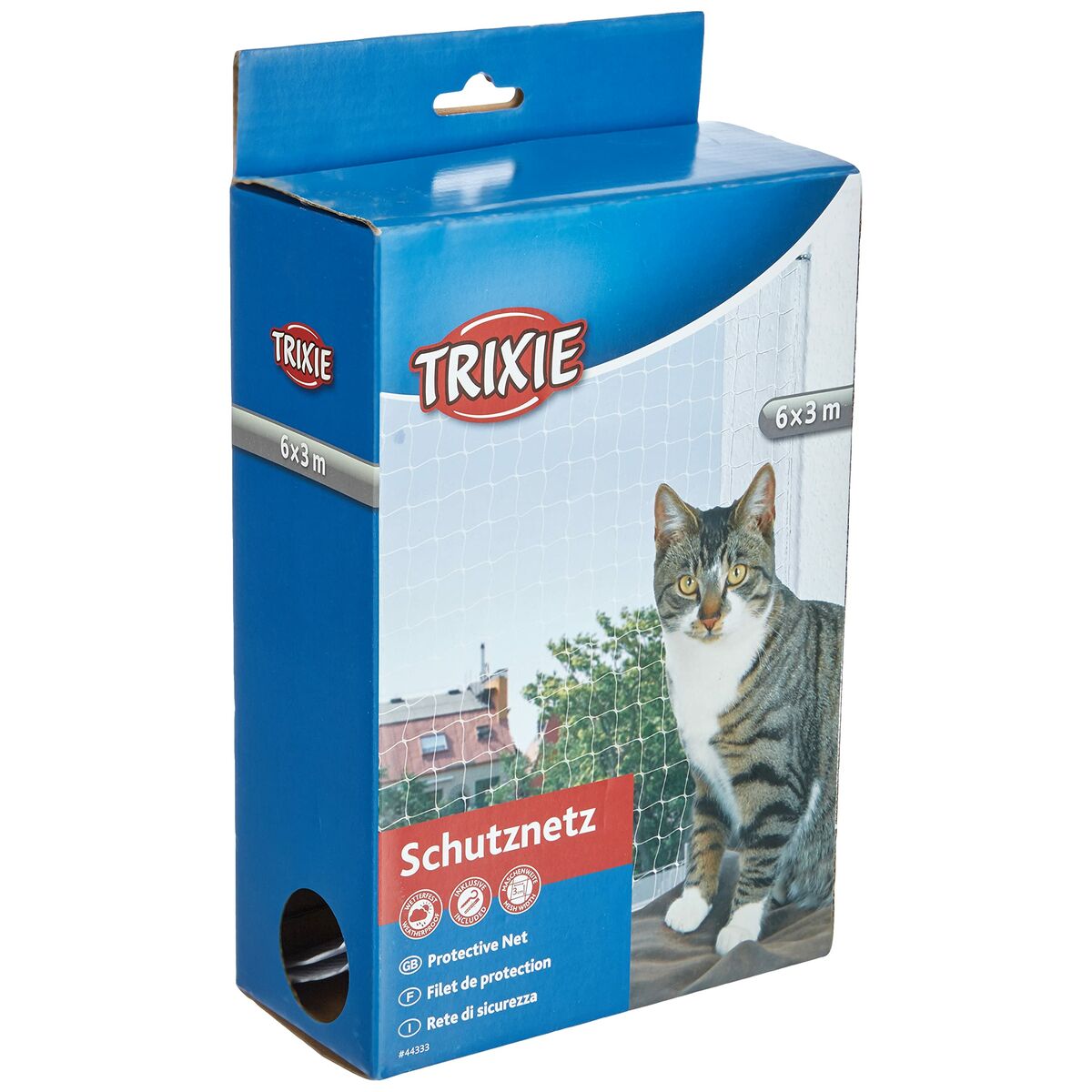 Skyddsnät för Husdjur Trixie 44333 50 x 40 x 15 cm Transparent Nylon 3 x 6 m - 7