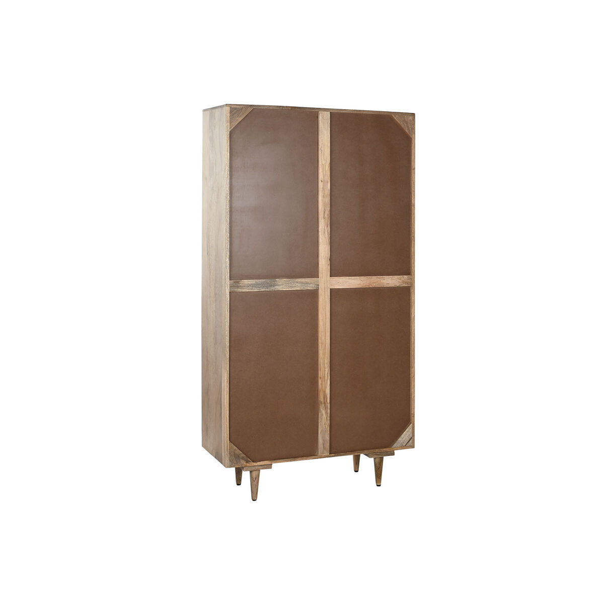 Bokhylla Home ESPRIT Vit Mangoträ 90 x 35 x 168 cm - 2
