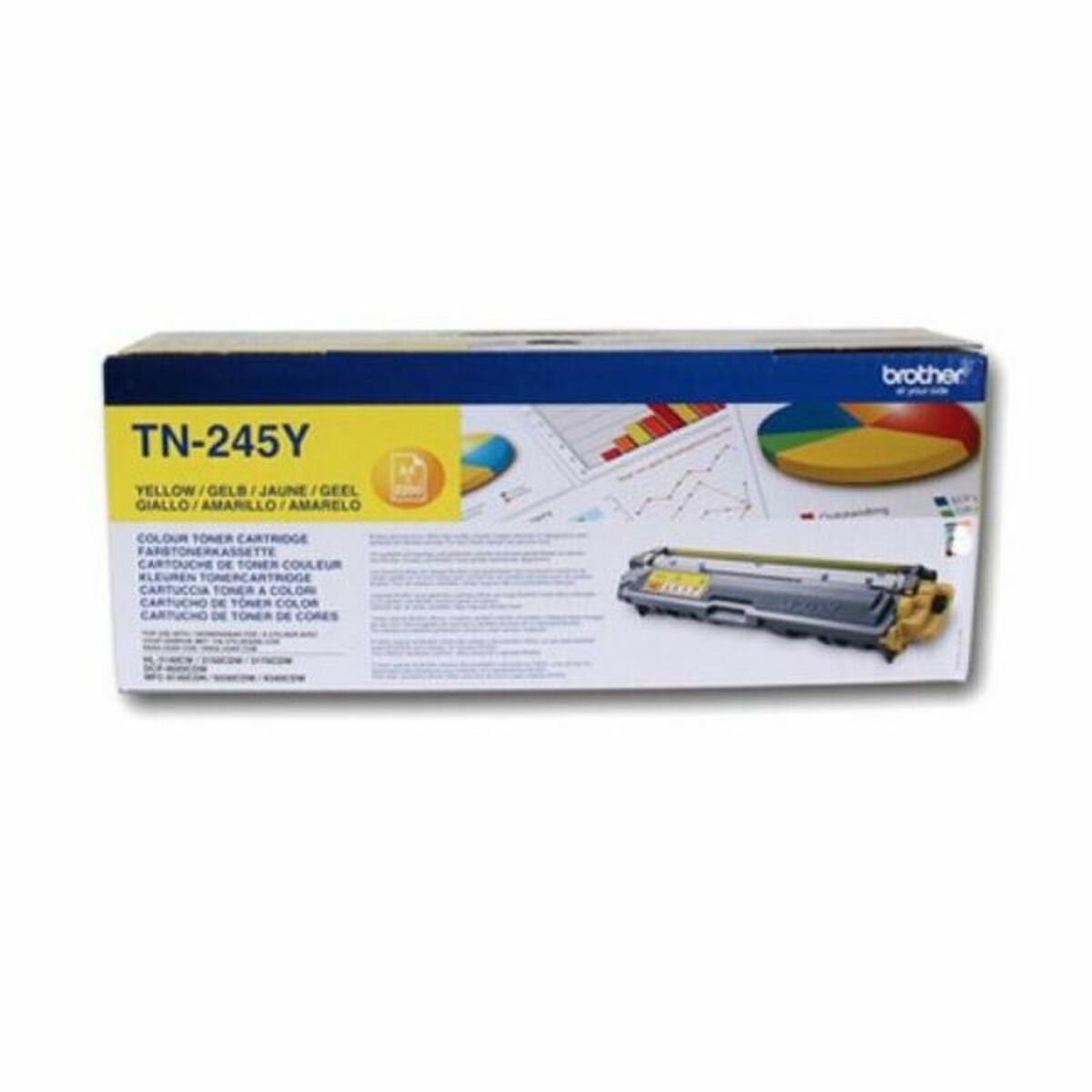 Original Toner Brother TN-245Y Gul - 2