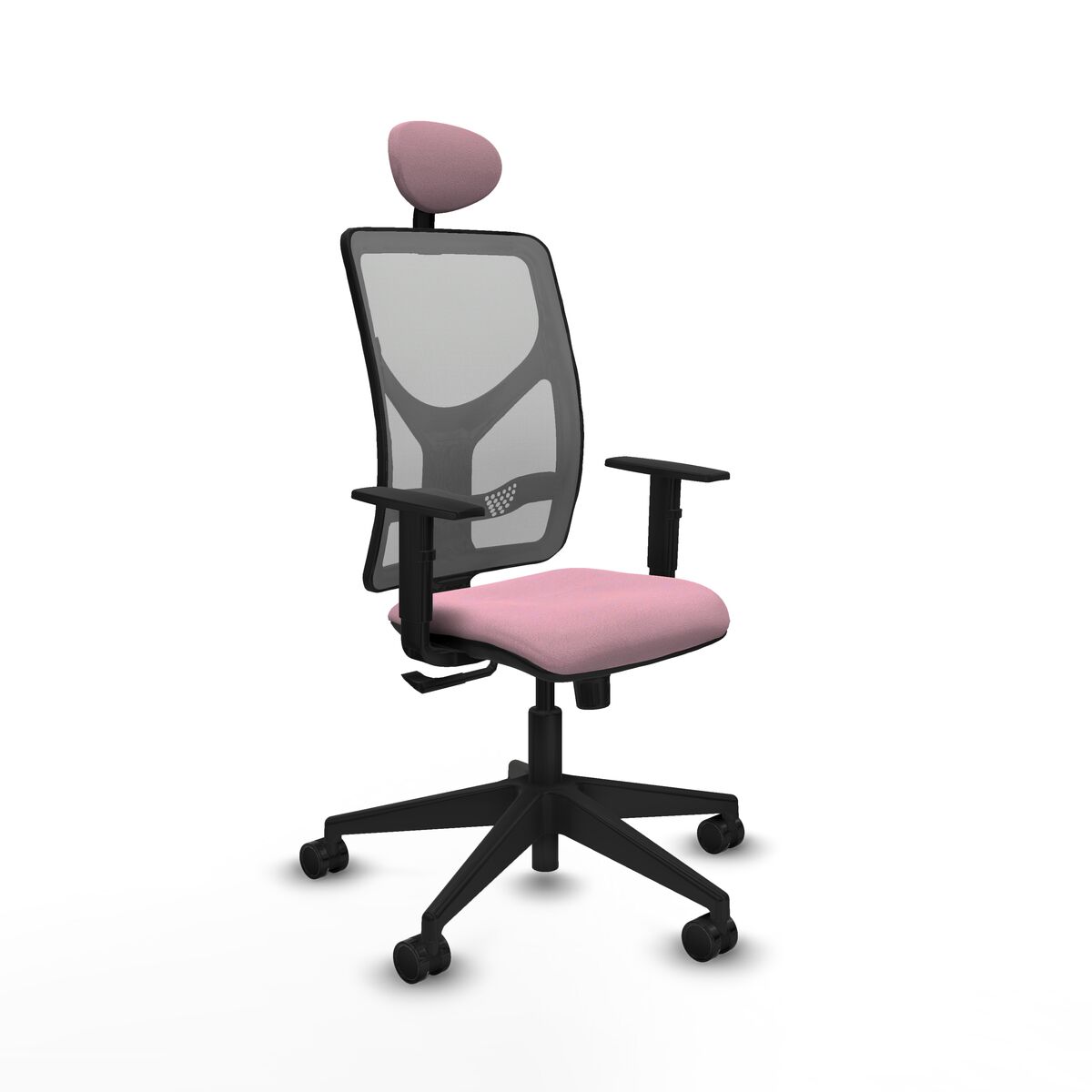 Kontorsstol med nackstöd Motilla Piqueras y Crespo 1D066N1 Rosa