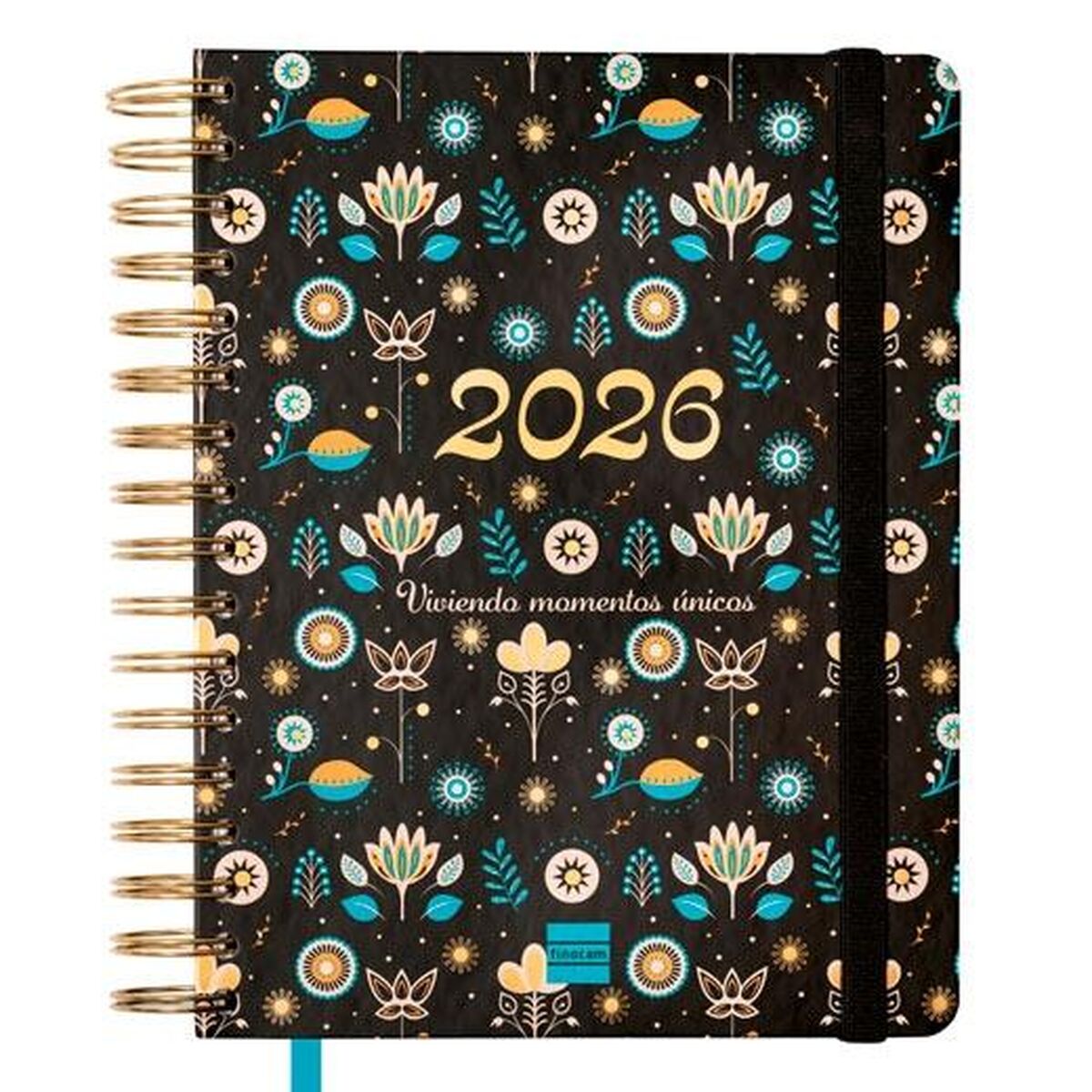 Dagbok Finocam Vitae Multicolour Quarto 15,5 x 21,7 cm 2026