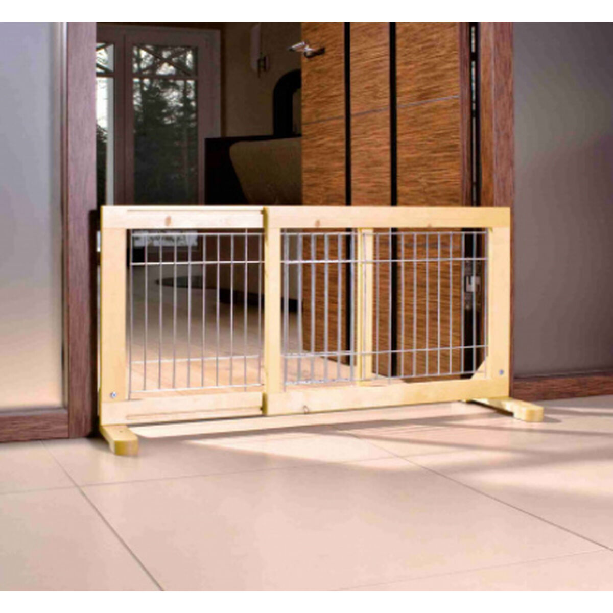 Säkerhetsbarriär Trixie 4011905039442 Hund Utdragbar 63-108 x 50 x 31 cm - 3