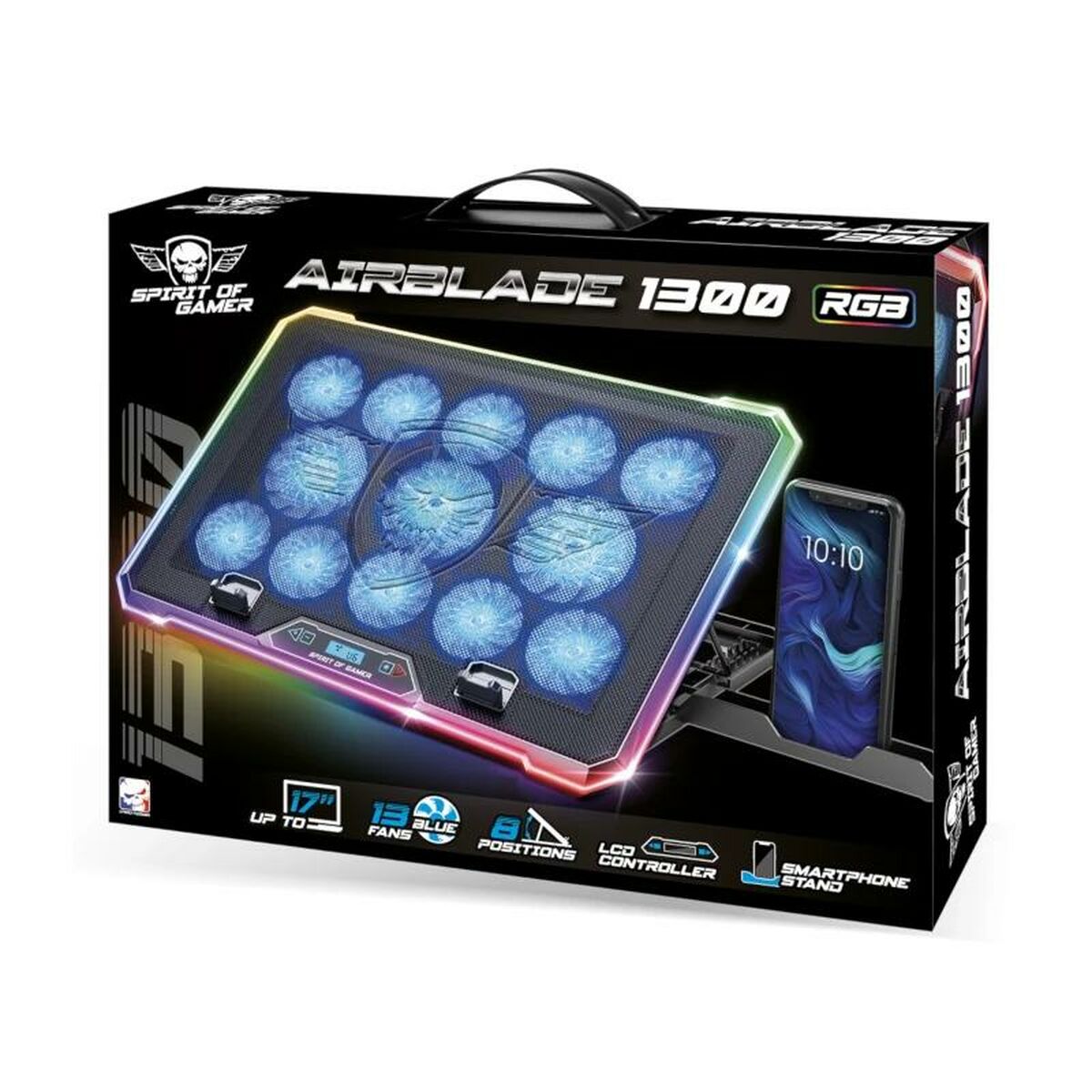 Kylplatta till laptop Spirit of Gamer Airblade 1300 - 3