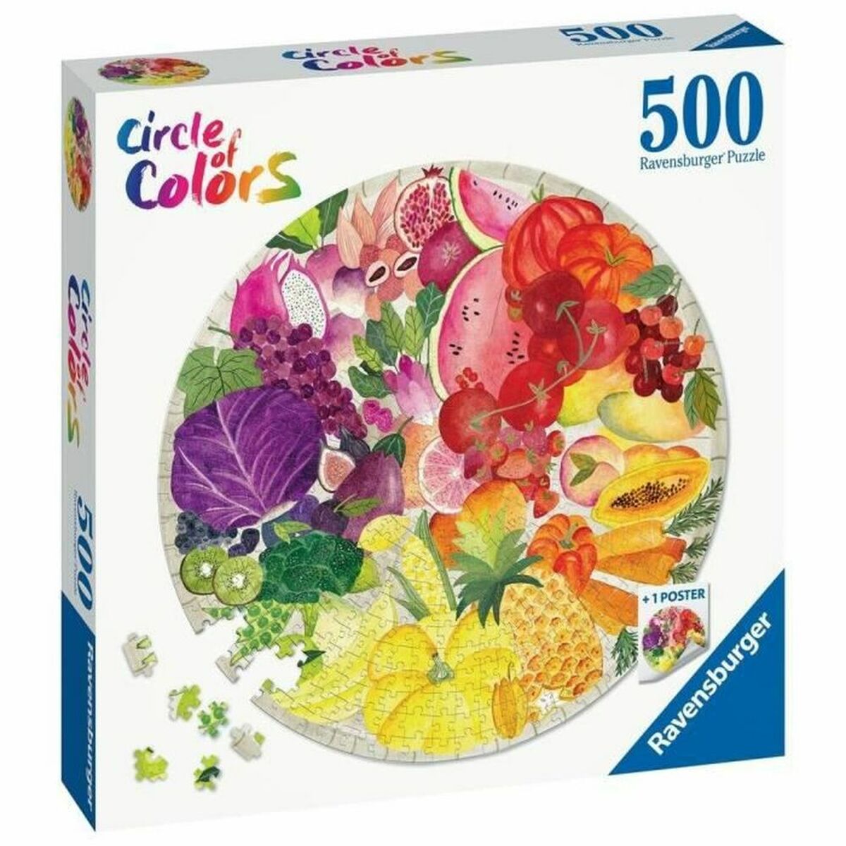 Pussel Ravensburger Iceland: Kirkjuffellsfoss  (500 Delar)