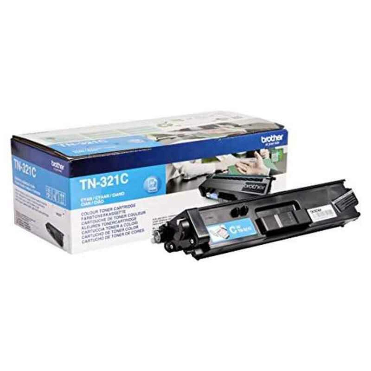 Original Toner Brother TN-321C Turkos - 2