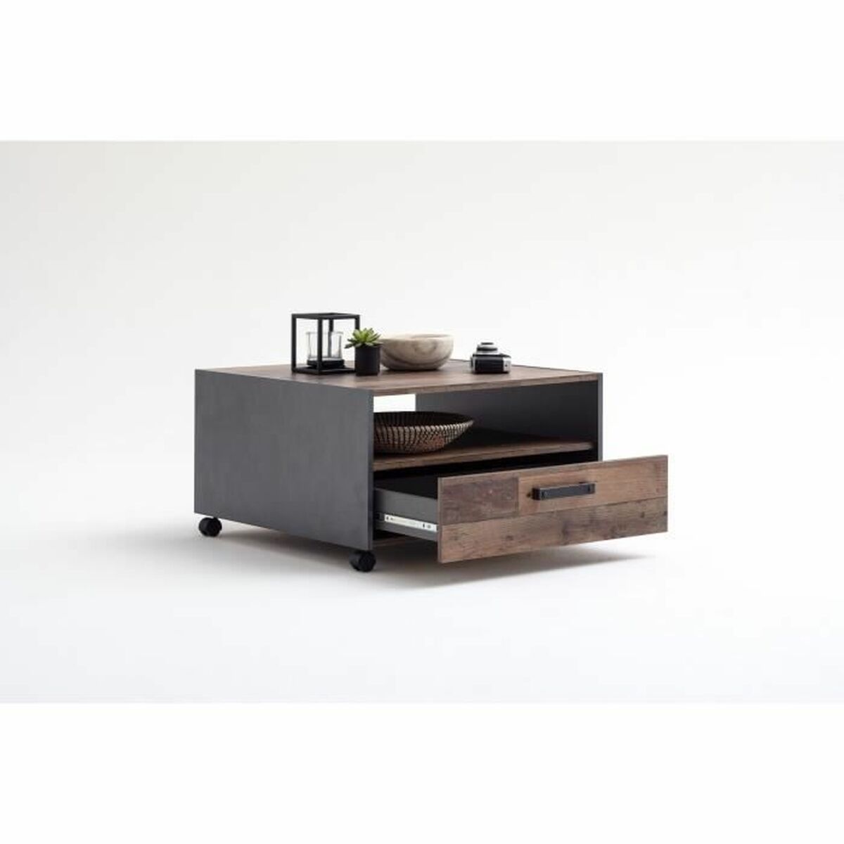 Soffbord Trendteam Grå 70 x 70 x 40 cm - 4