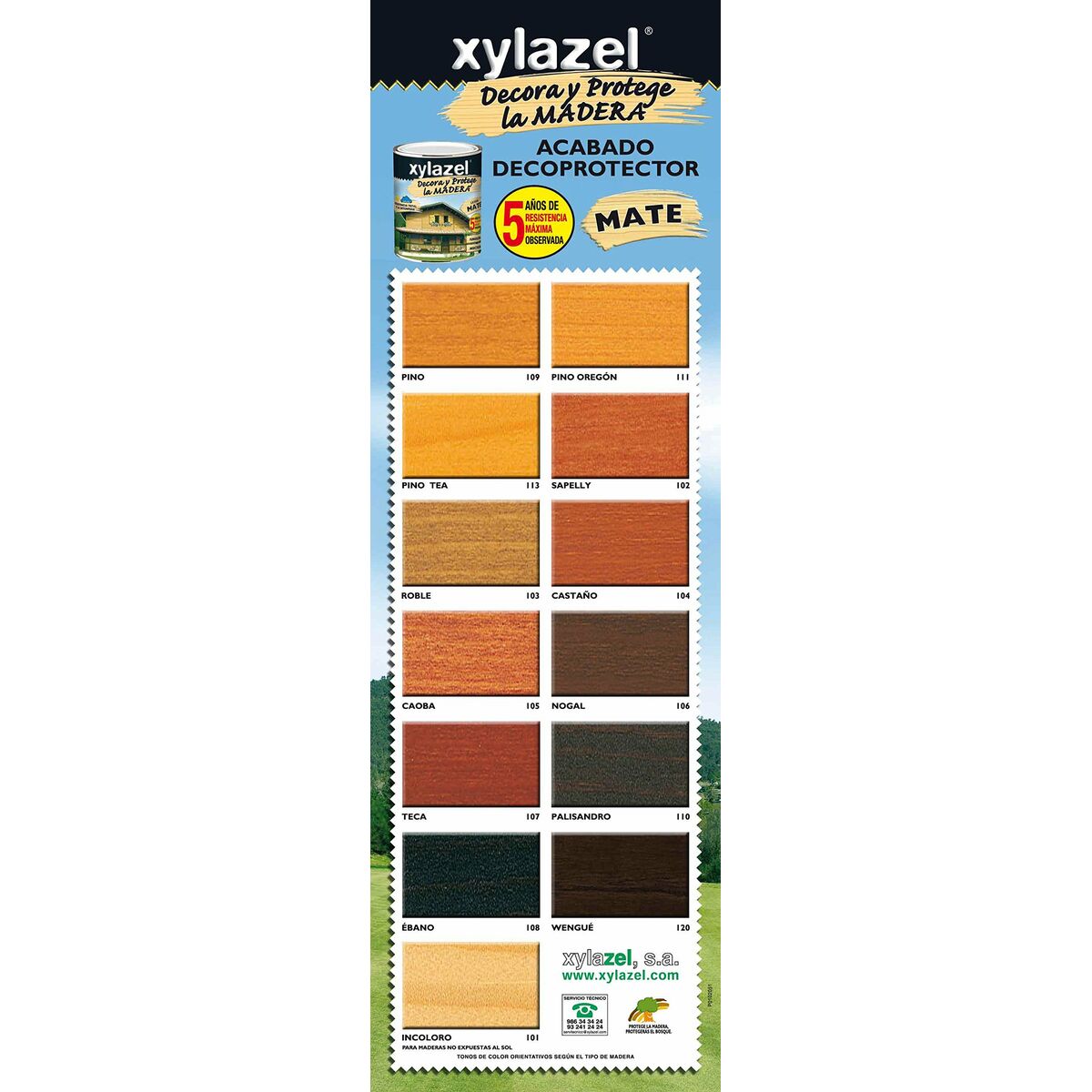 Lasur Xylazel Plus Decora Furu Tea Matt - 2