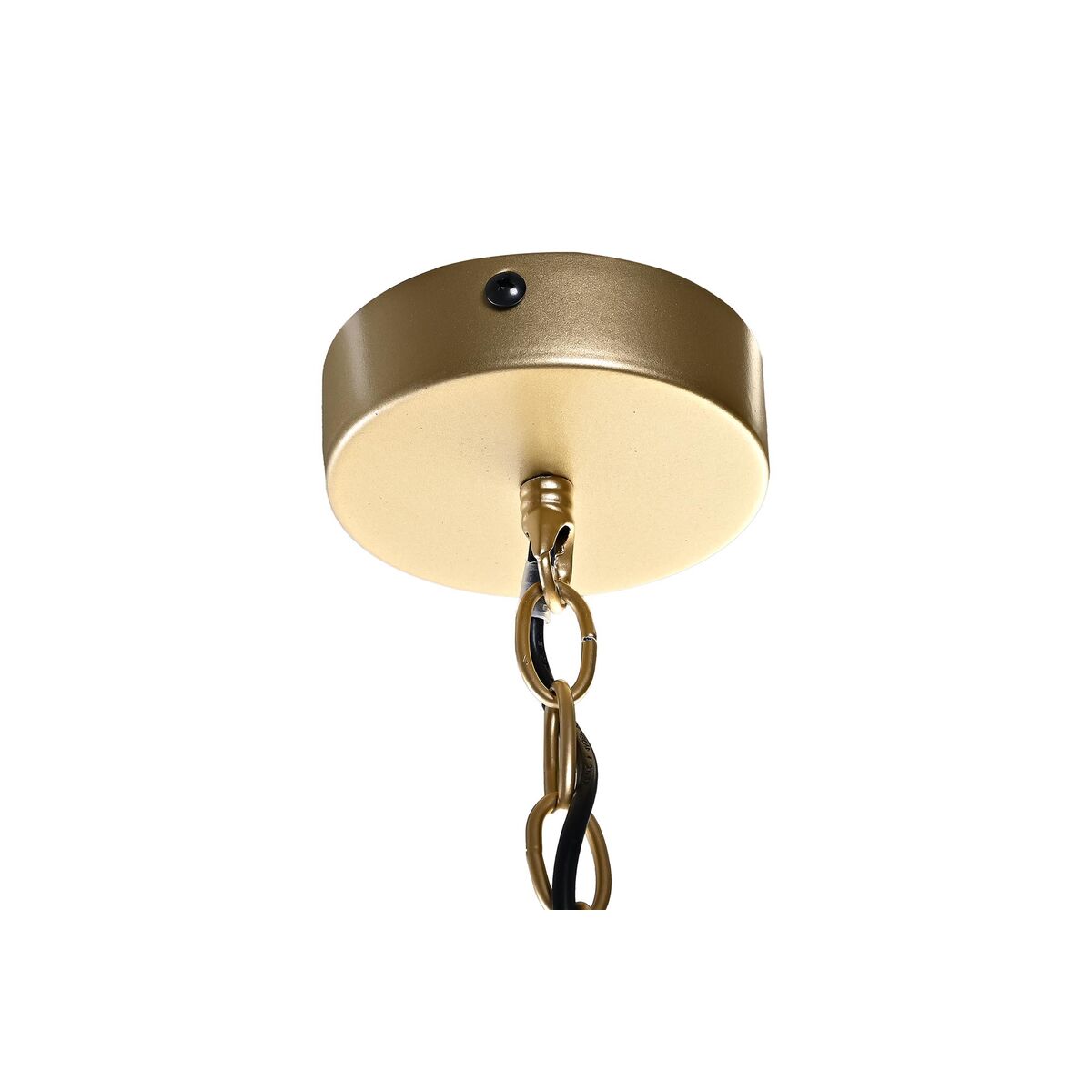 Taklampa DKD Home Decor 50 x 46 x 30 cm Gyllene Metall Vit 50 W (2 antal) - 4