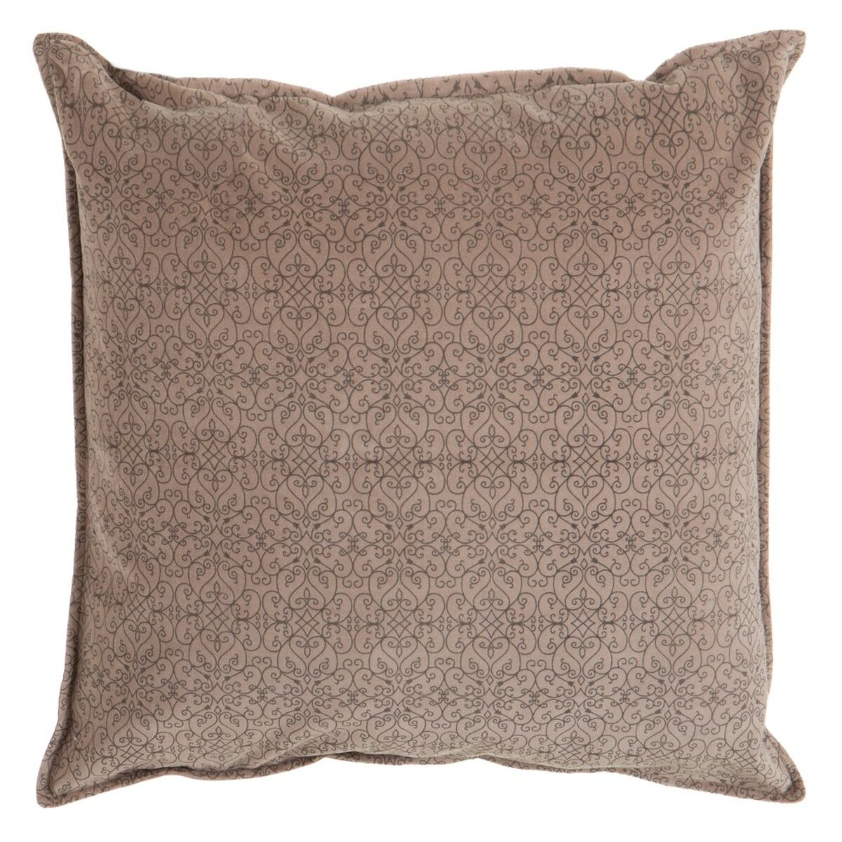 Kudde Beige-brun (taupe) 60 x 60 cm