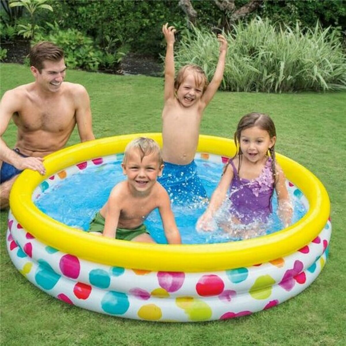 Barnpool Intex Rainbow 100 % PVC - 2