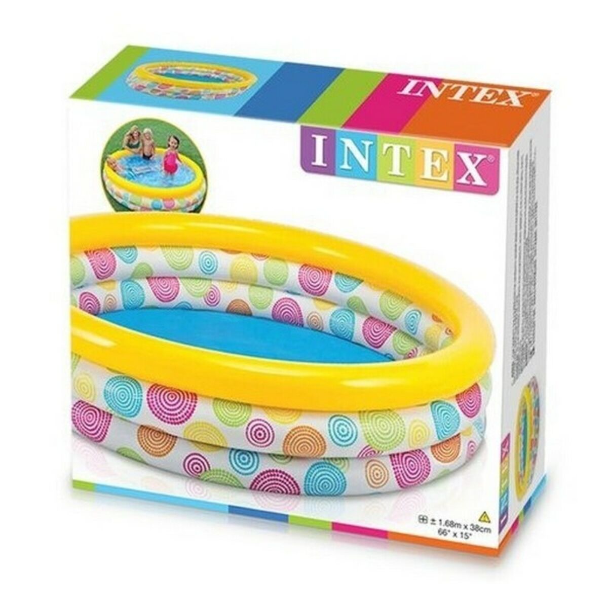Barnpool Intex Rainbow 100 % PVC - 3