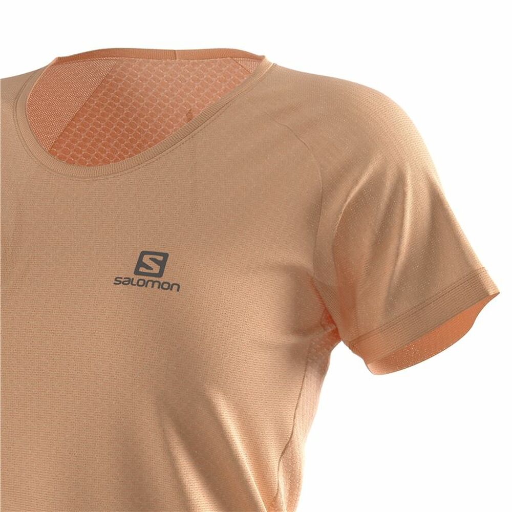 T-shirt med kortärm Dam Salomon Cross Rebel Gul - 6