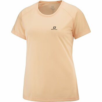 T-shirt med kortärm Dam Salomon Cross Rebel Gul