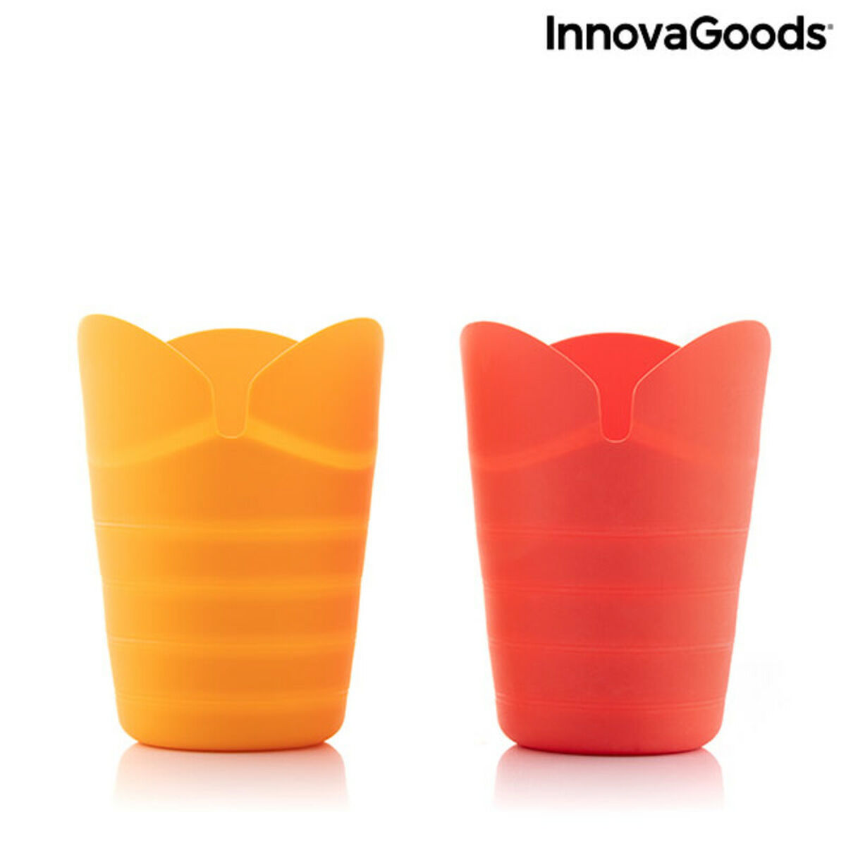 Hopvikbara popcornskålar i silikon Popbox InnovaGoods (2 St) - 11