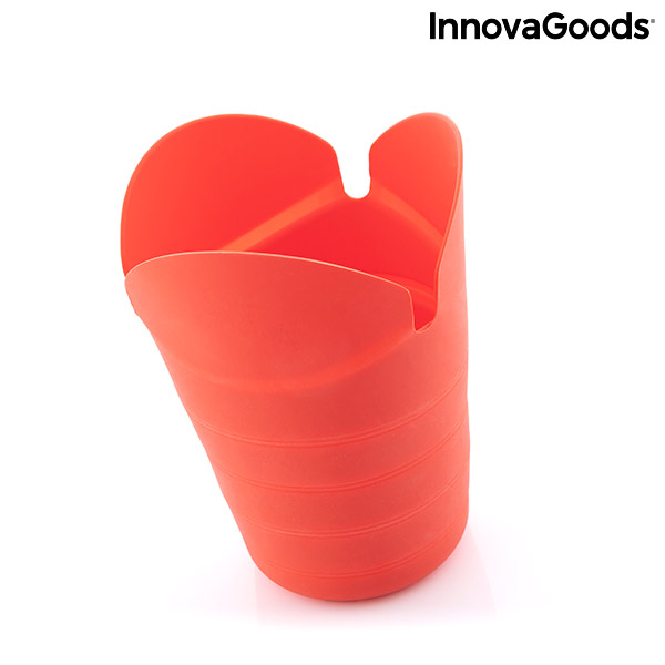 Hopvikbara popcornskålar i silikon Popbox InnovaGoods (2 St) - 7