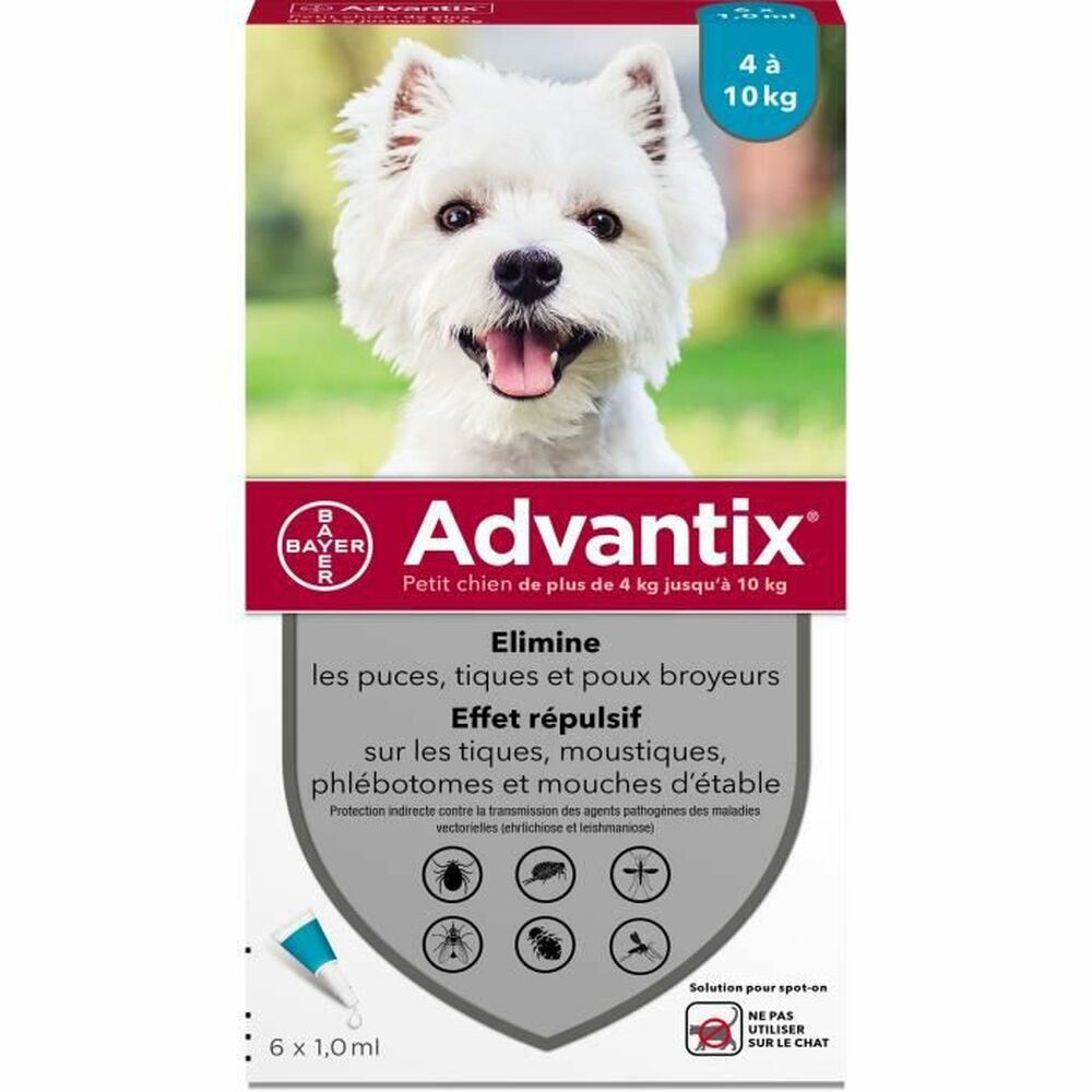 Mot parasiter Advantix Hund 4-10 kg 6 antal