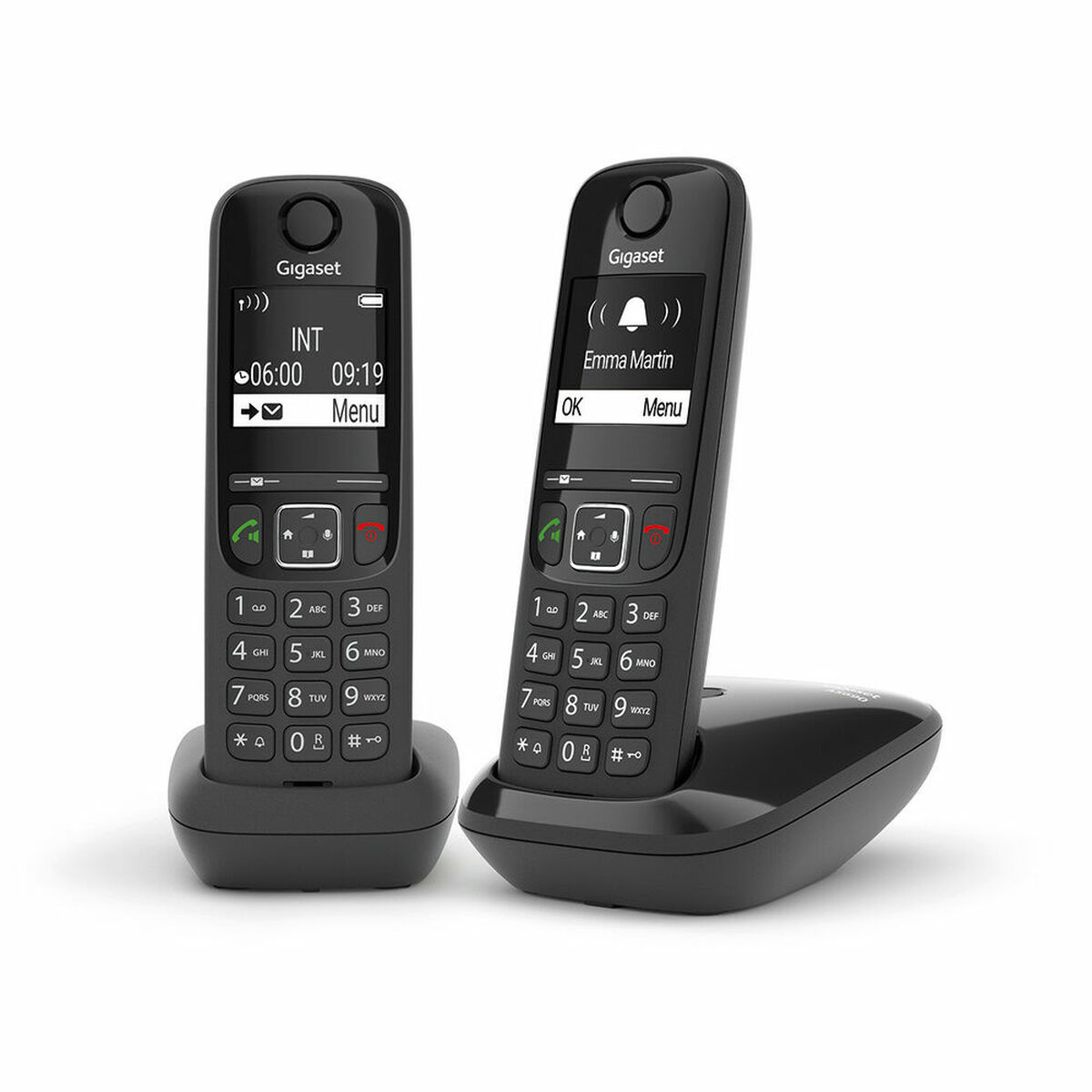 Trådlös Telefon Gigaset AS690 Svart