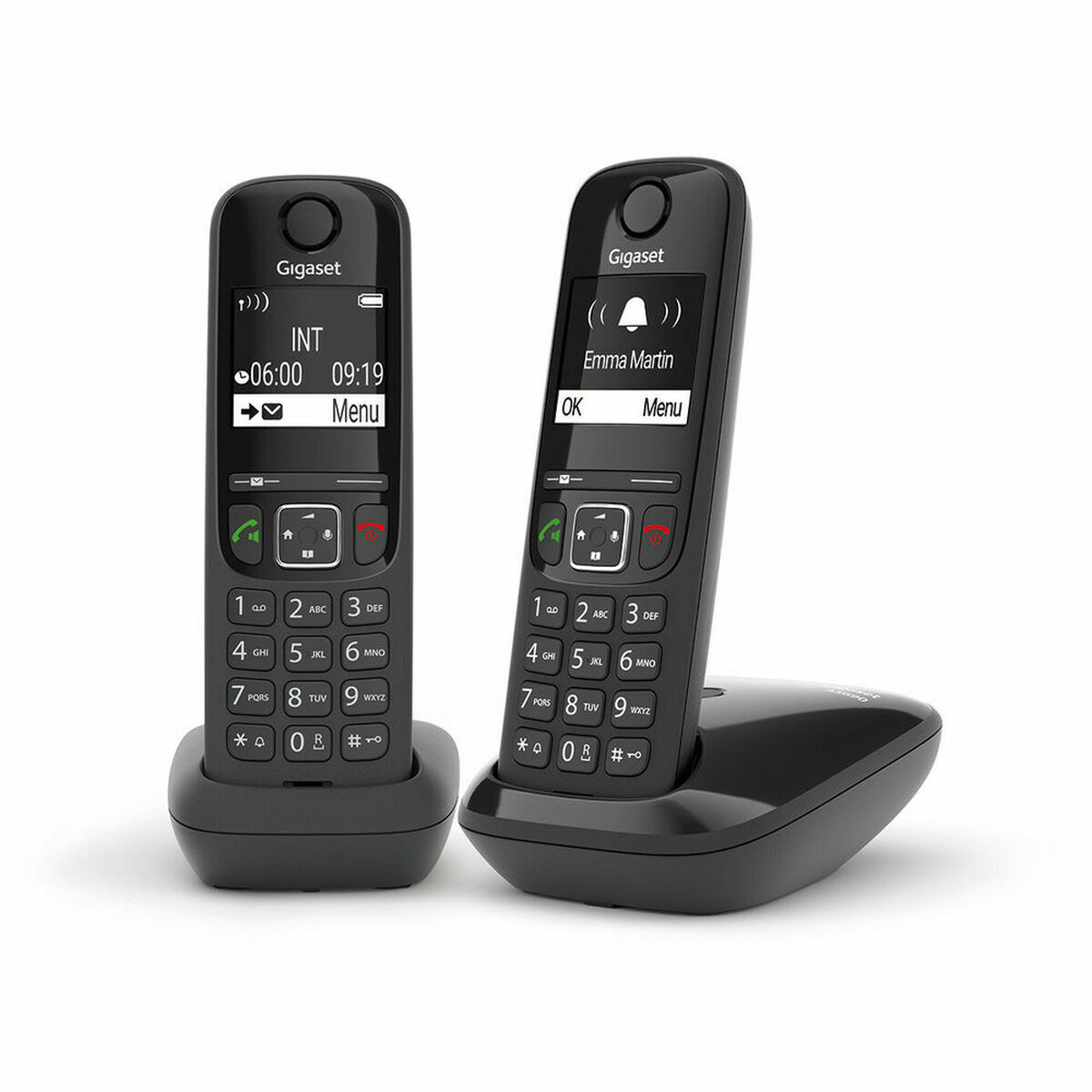 Trådlös Telefon Gigaset AS690 Svart - 2