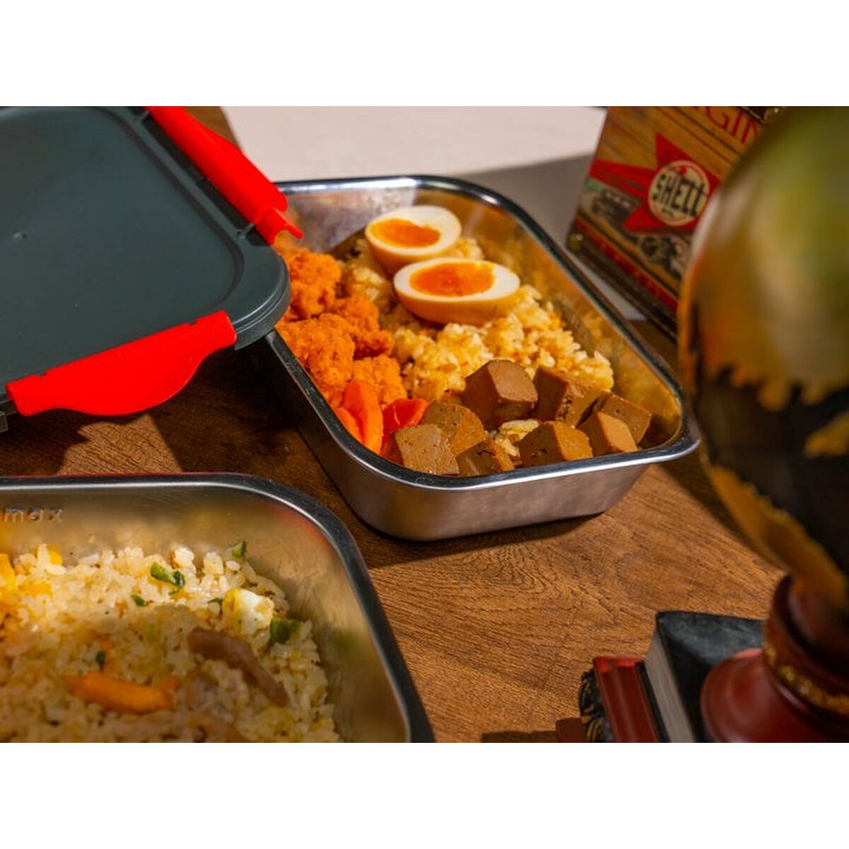 Elektrisk lunchbox HeatsBox HB-03-90 Svart Rektangulär 0,925 l - 6