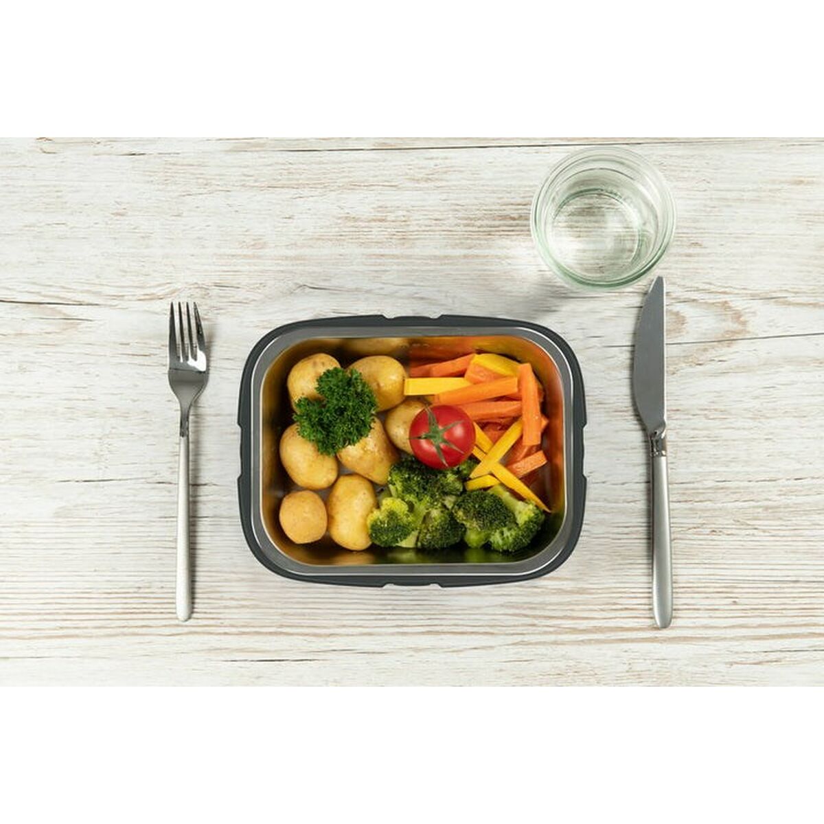 Elektrisk lunchbox HeatsBox HB-03-90 Svart Rektangulär 0,925 l - 7