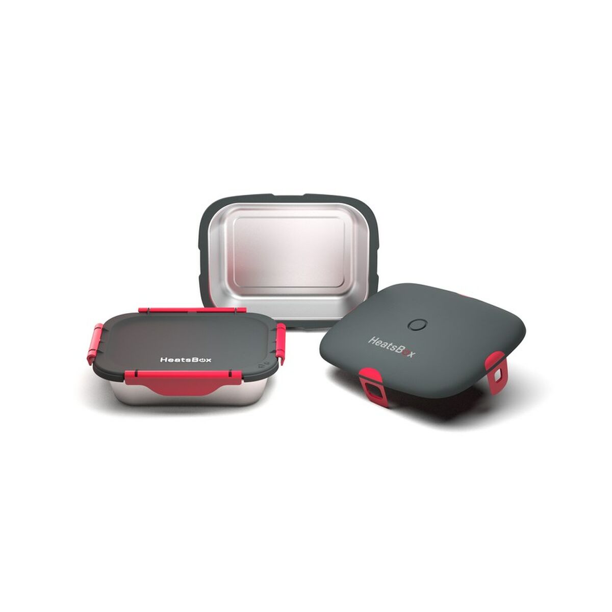 Elektrisk lunchbox HeatsBox HB-03-90 Svart Rektangulär 0,925 l - 4