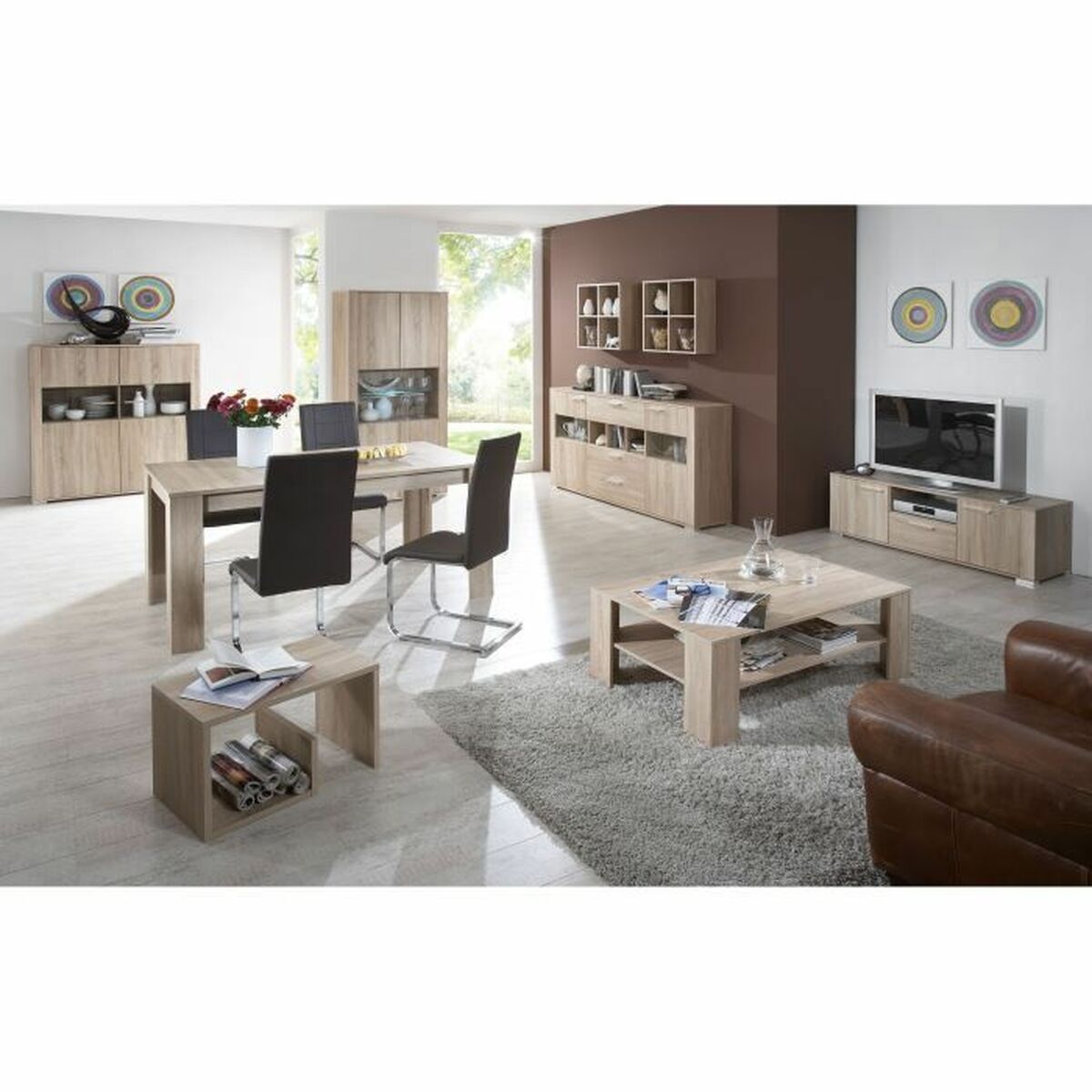 Soffbord Brun - 4